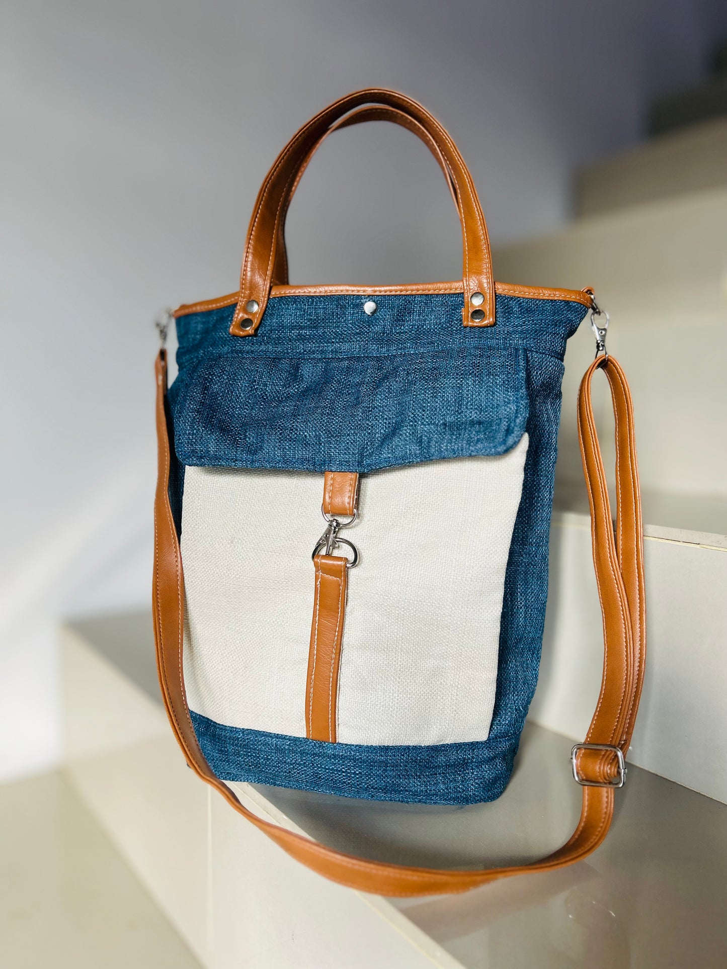 Bolso bandolera tipo matera