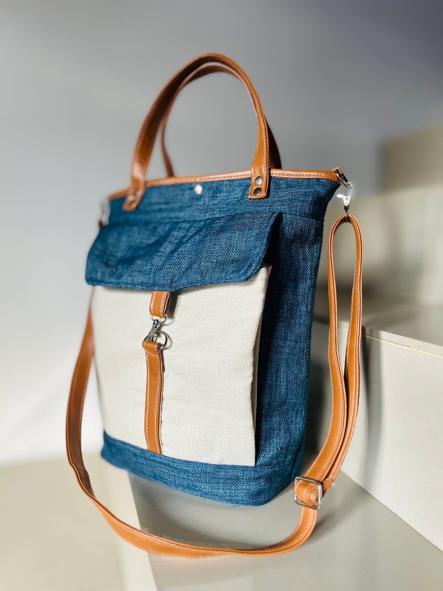 Bolso bandolera tipo matera
