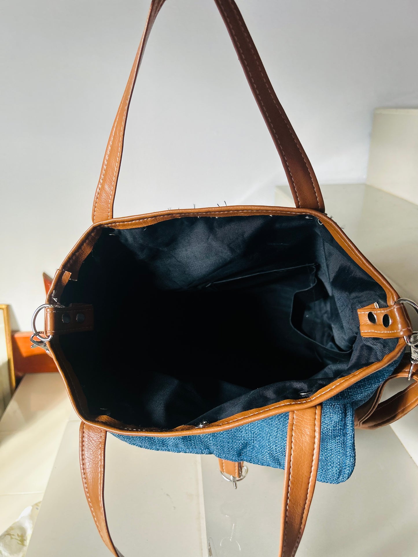 Bolso bandolera tipo matera