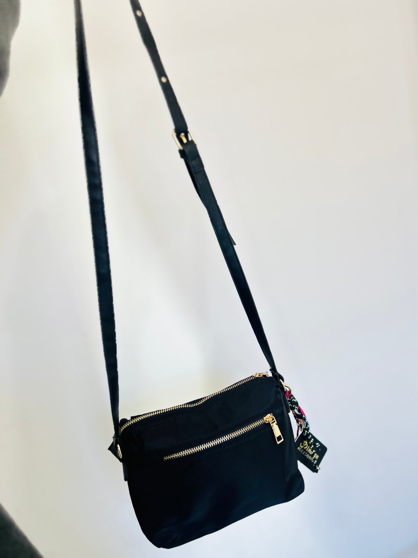 Cartera + llavero trendy Indian con etiqueta