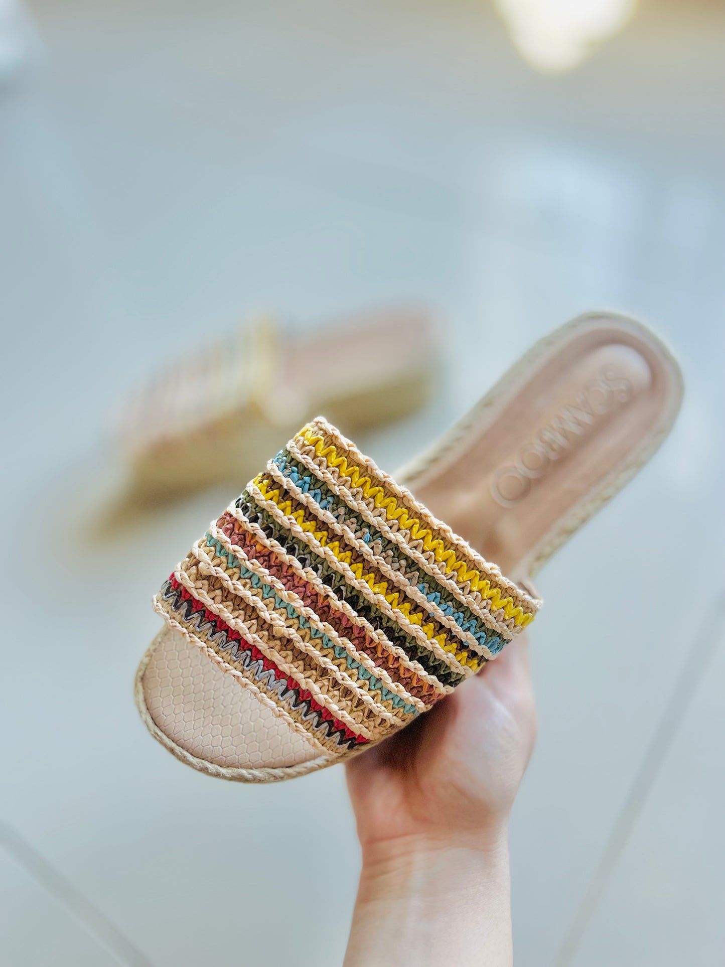 Sandalias SCAMBOO en yute y trenzado T35/36 (23cm) NUEVAS