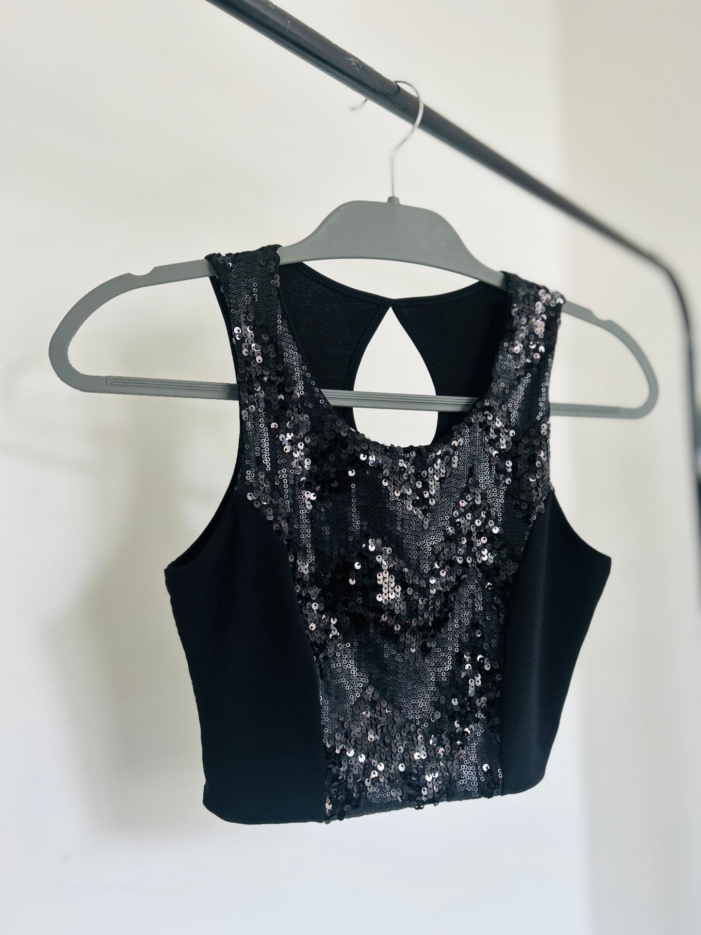 Top TOQUE lentejuelas TS