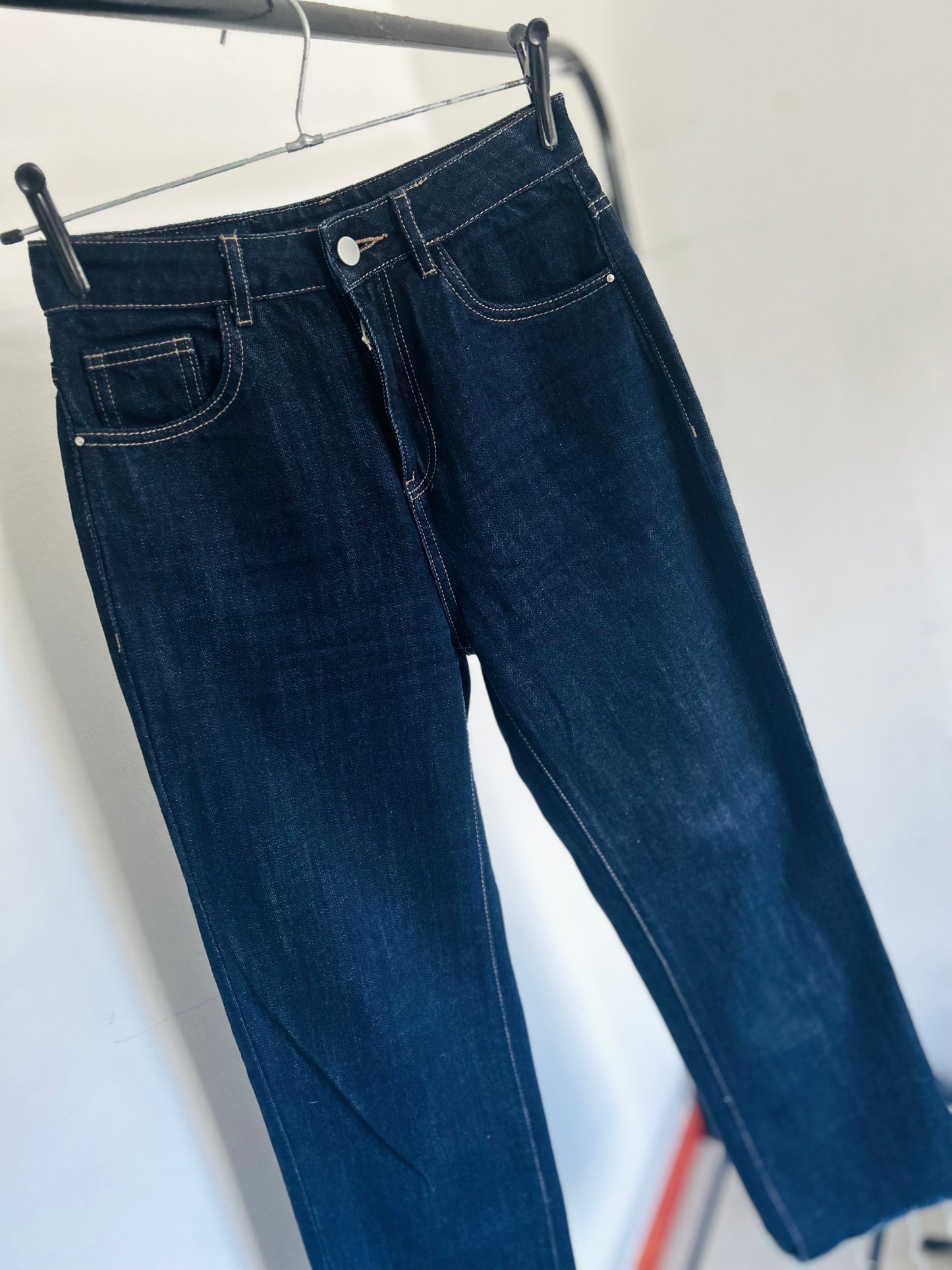 Jean recto azul oscuro Vero Moda xs (T32/34)