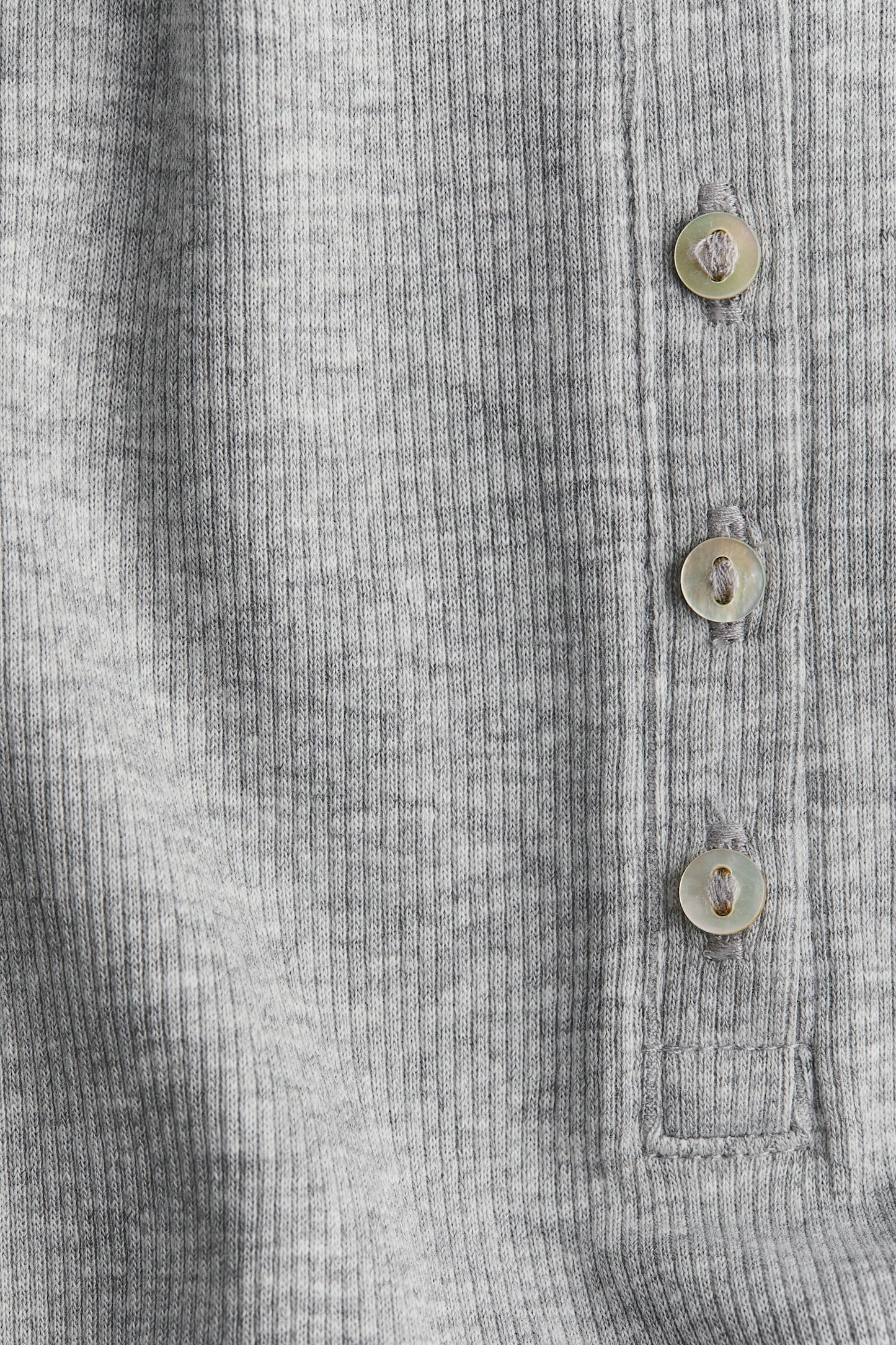 Blusa en canalé H&M TL