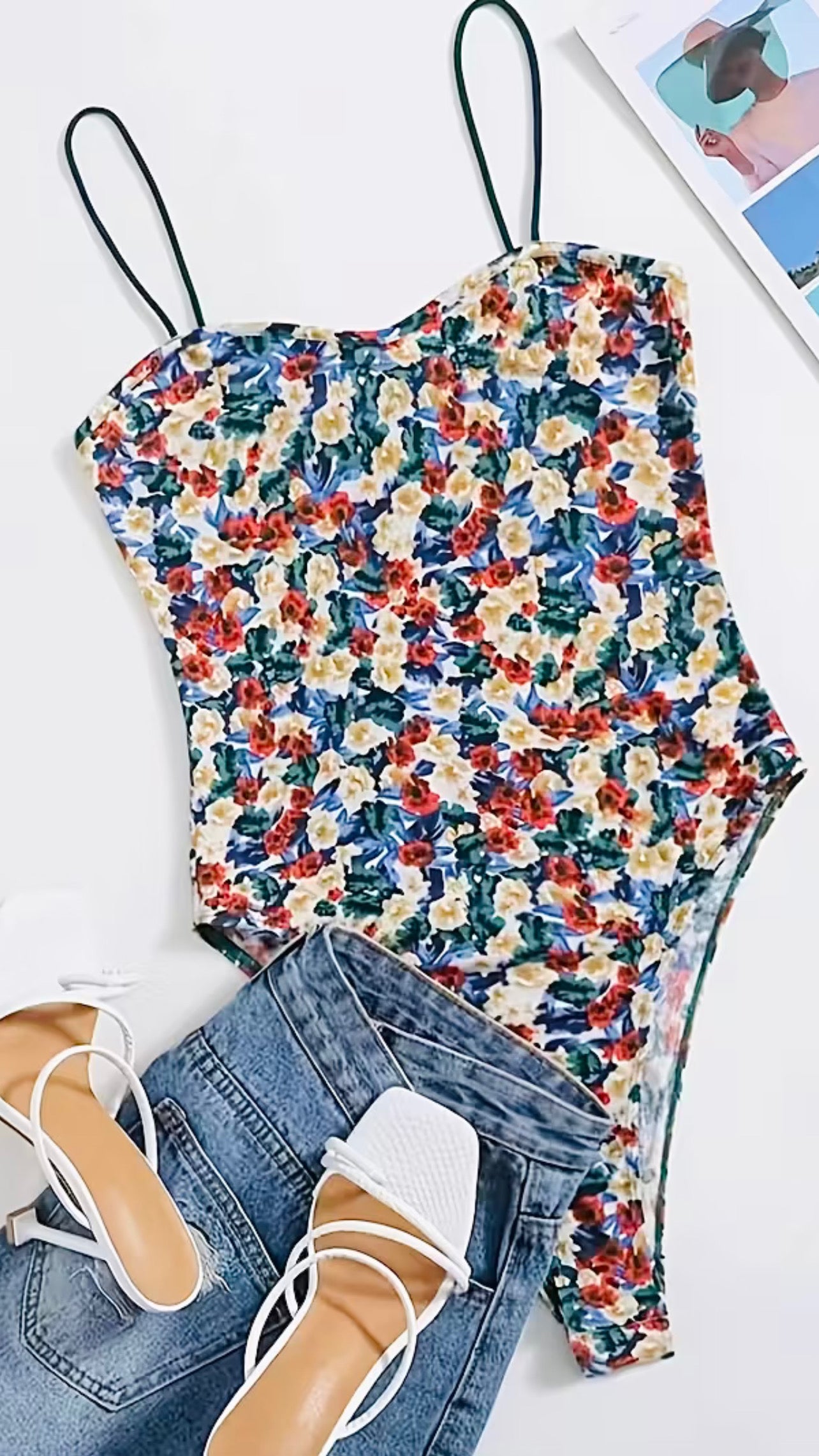 Body estampado floral TL