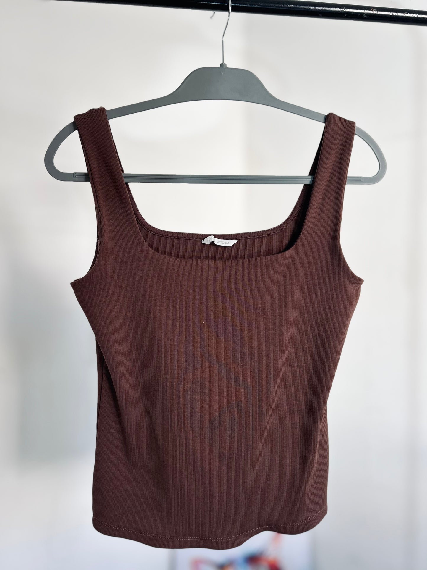 Musculosa rib Zara TL