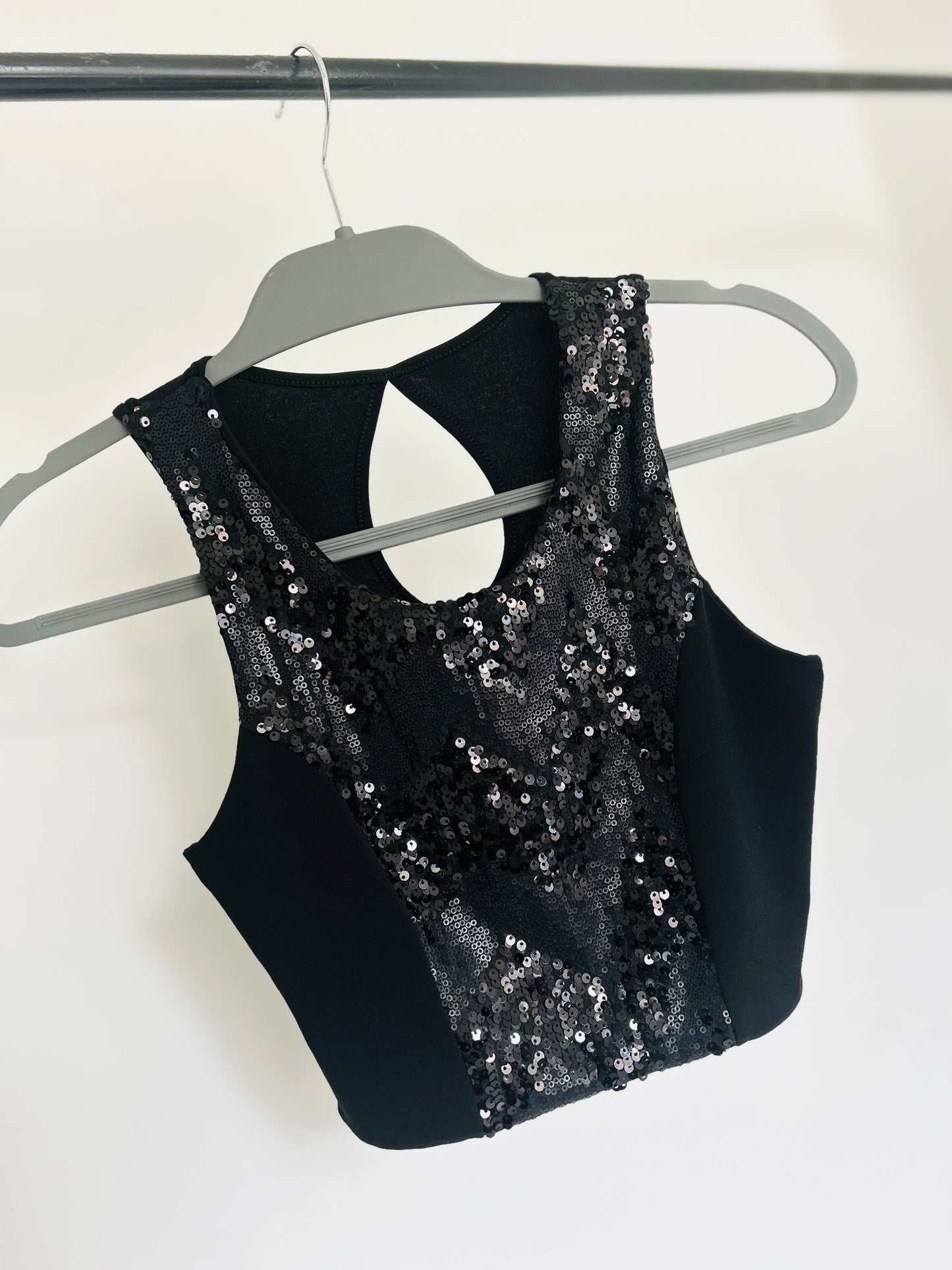 Top TOQUE lentejuelas TS