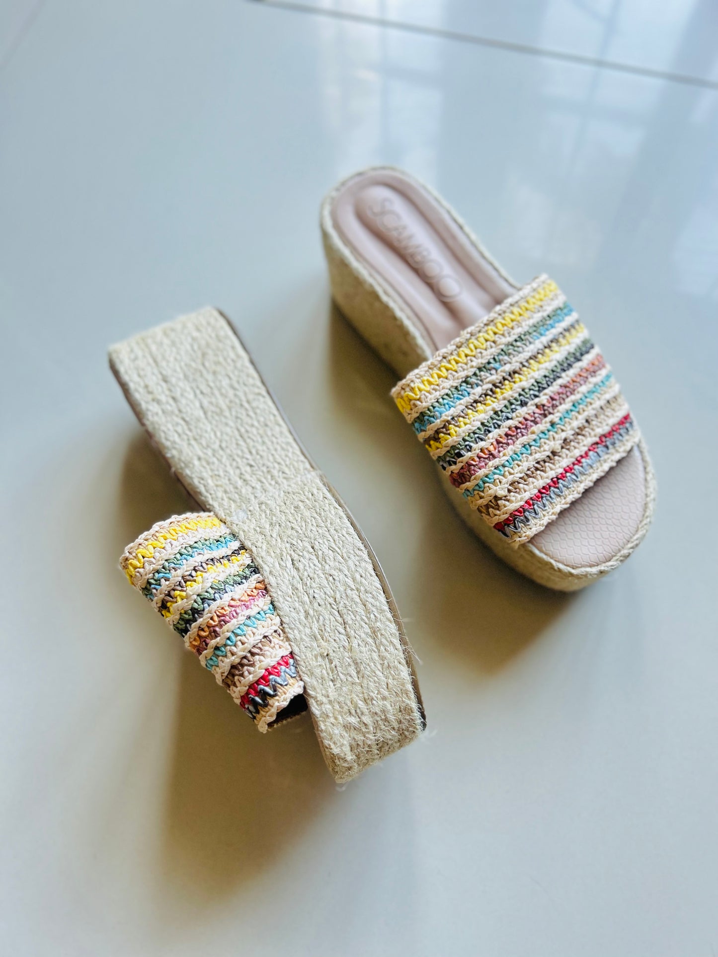 Sandalias SCAMBOO en yute y trenzado T35/36 (23cm) NUEVAS