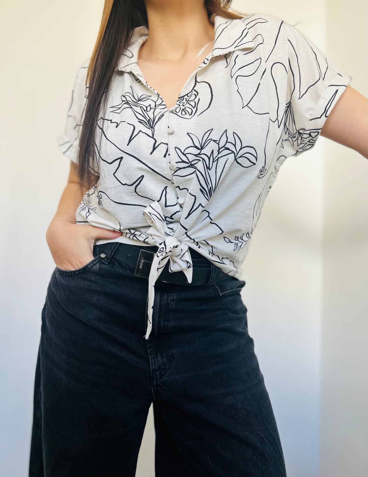 Blusa en viscosa MARFINNO TM/L