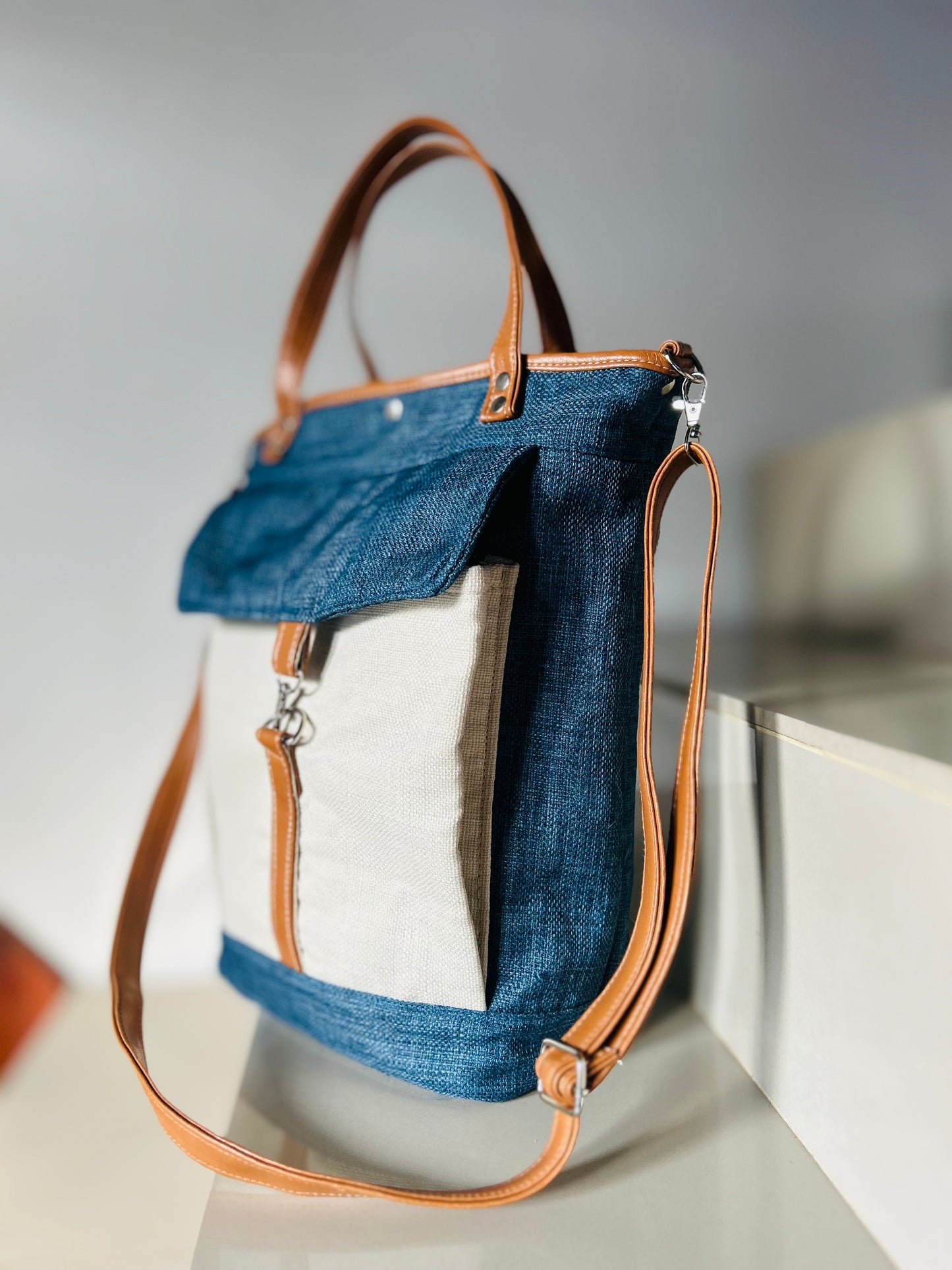Bolso bandolera tipo matera