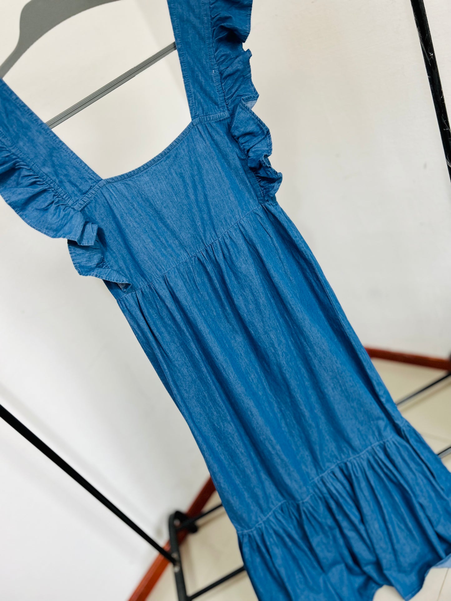 Vestido largo jean PRIMARK TS/M