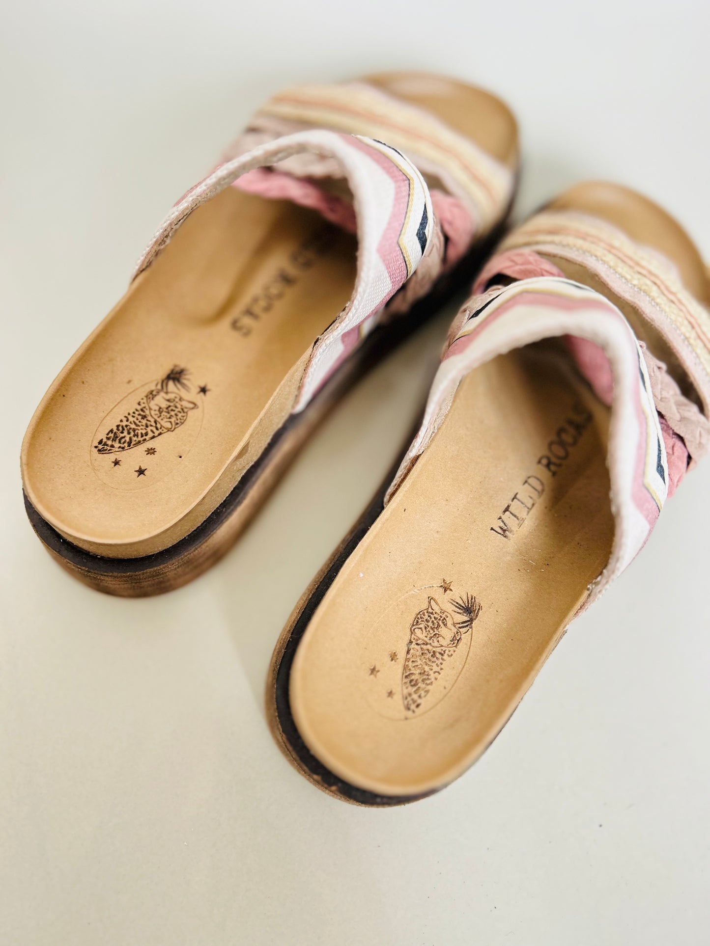 Sandalias ROCA cuero T39(25cm)