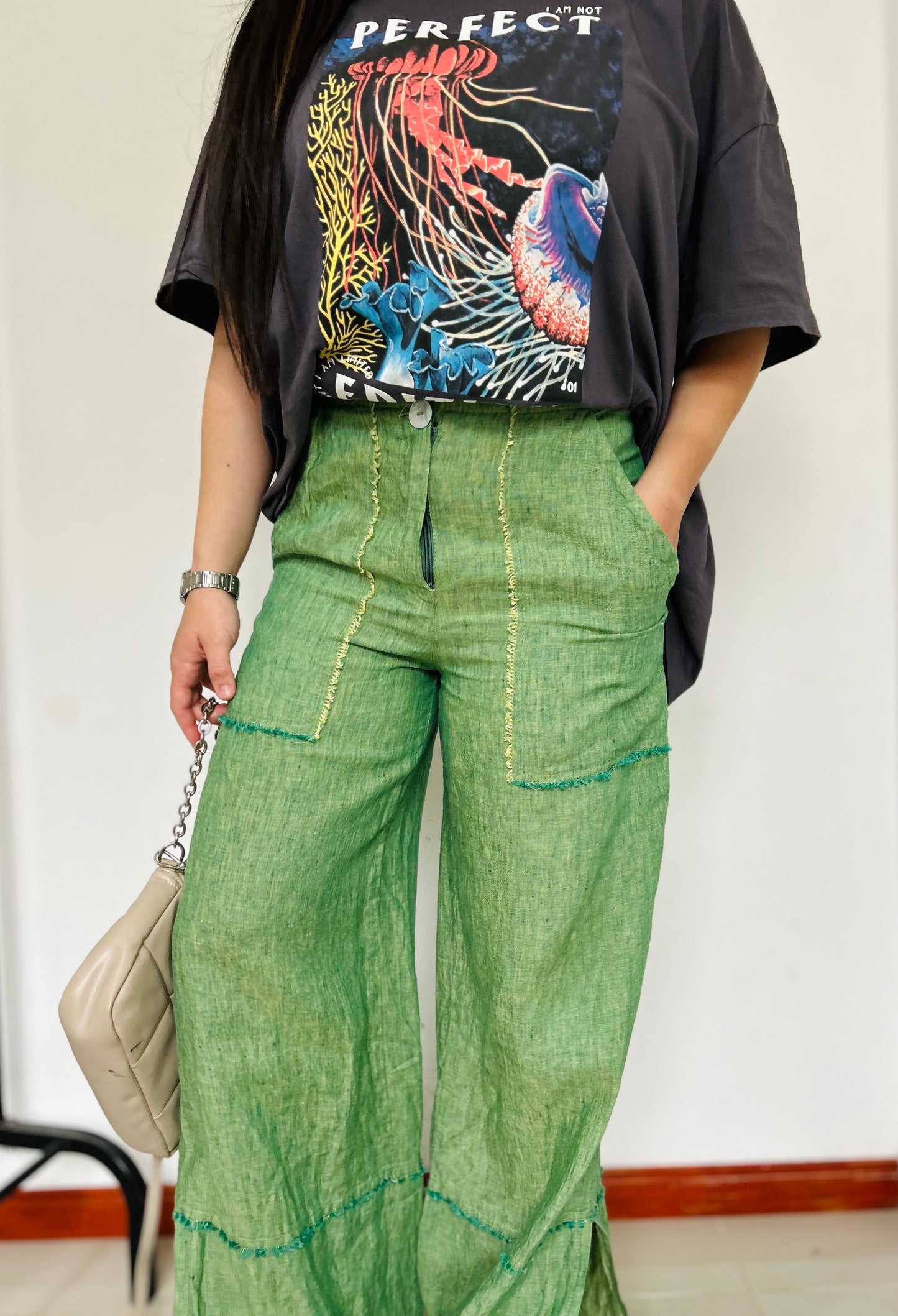 Pantalón 100% Lino Panthai TM