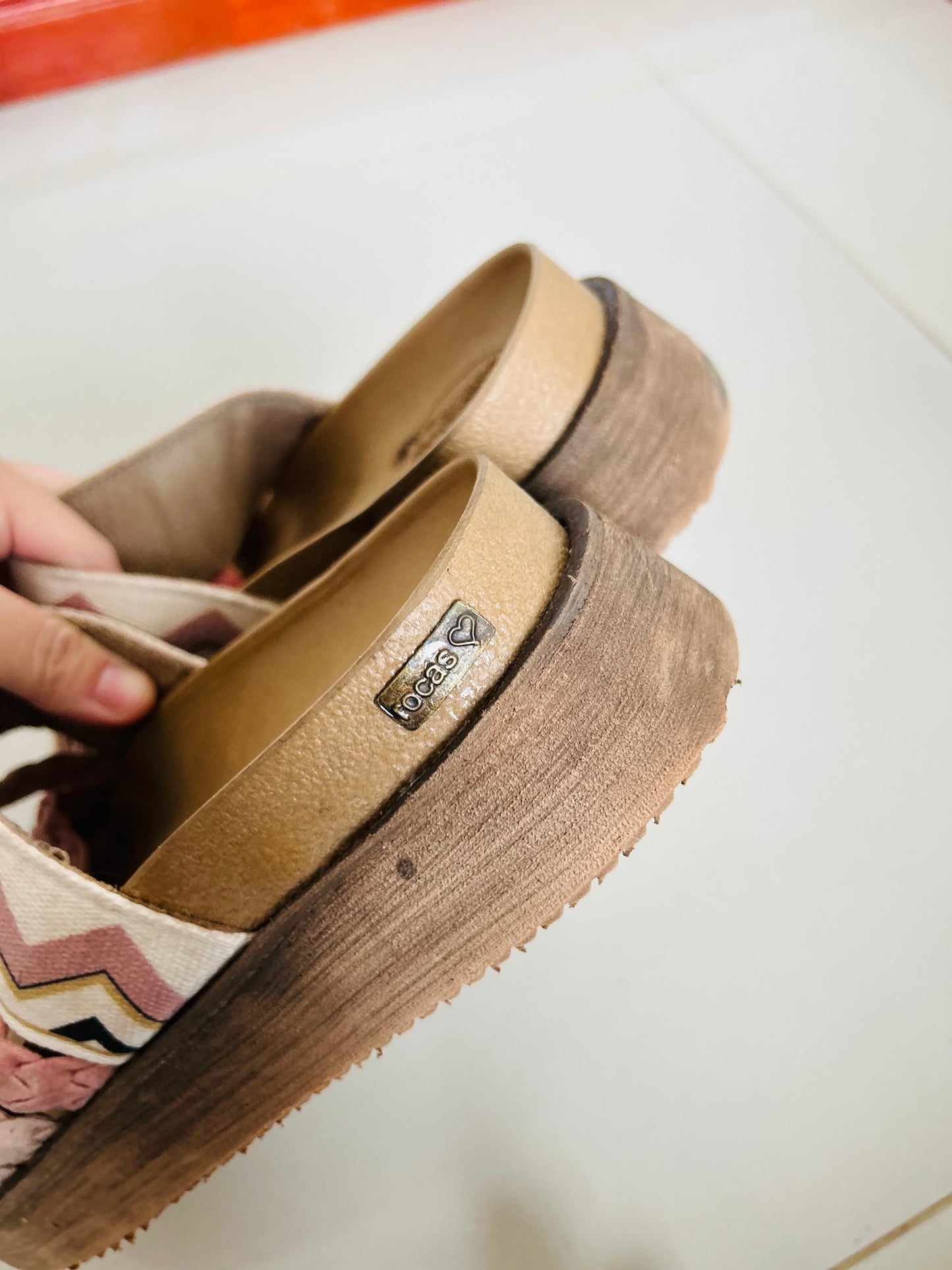 Sandalias ROCA cuero T39(25cm)