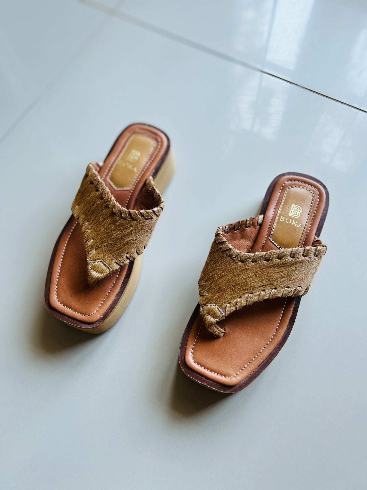 Sandalias BONA cuero / New / T36(22,5/23cm)
