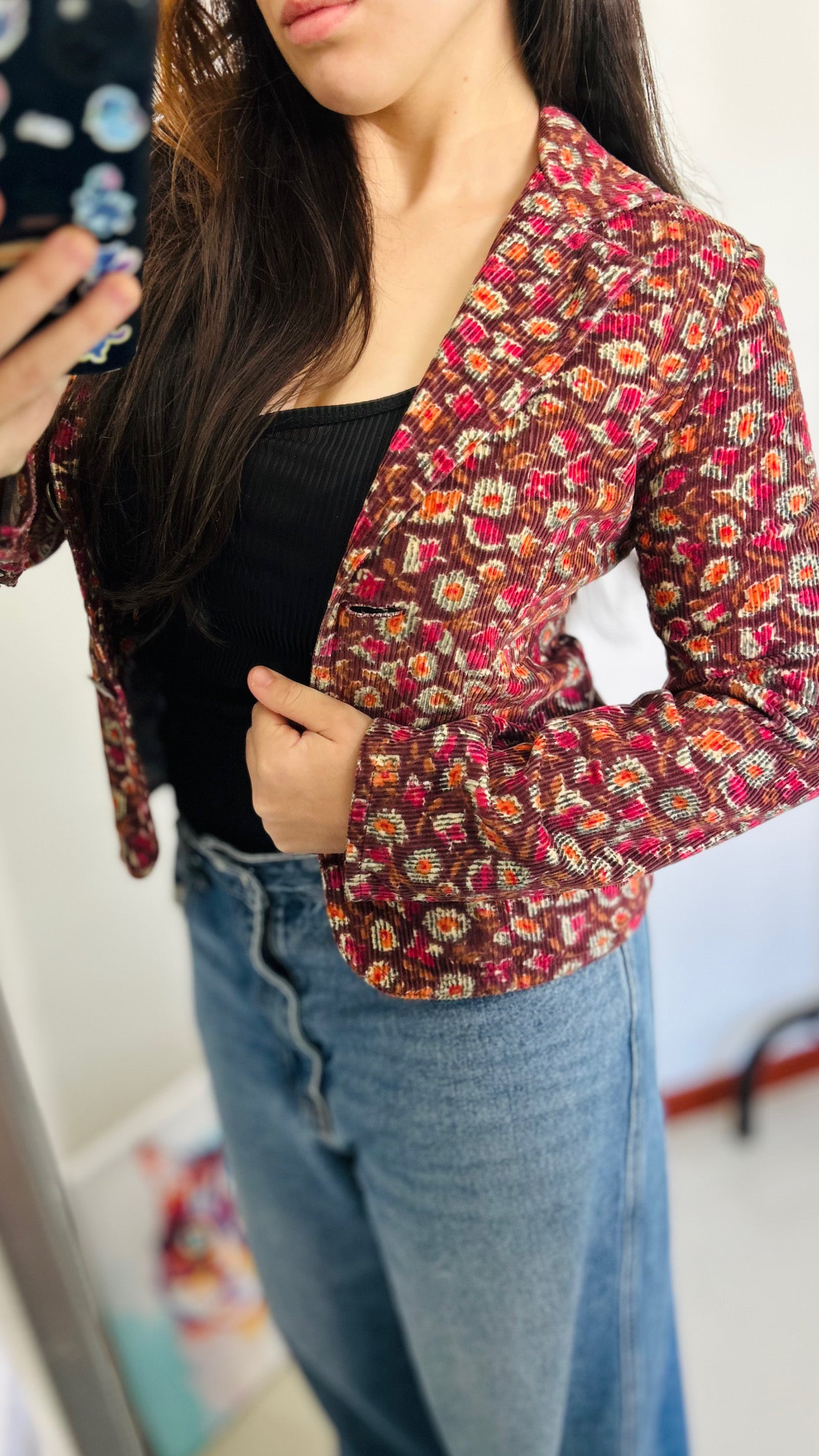 Campera pana Victoria Ortiz TS