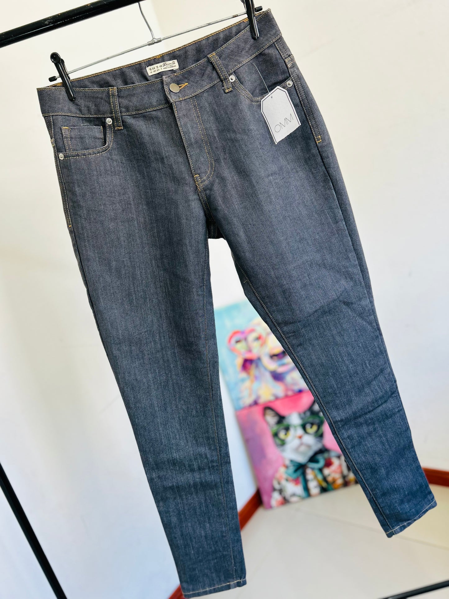 Jean skinny Indian con etiqueta T38