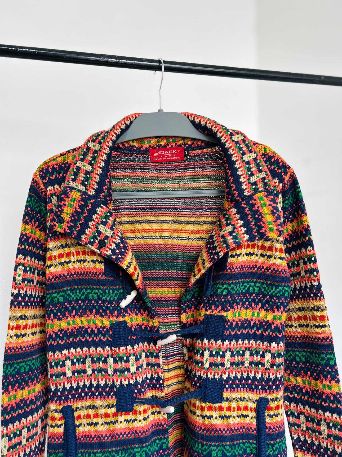 Saco tejido largo vintage TM