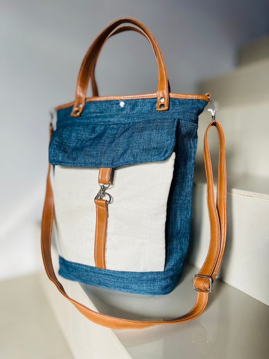 Bolso bandolera tipo matera