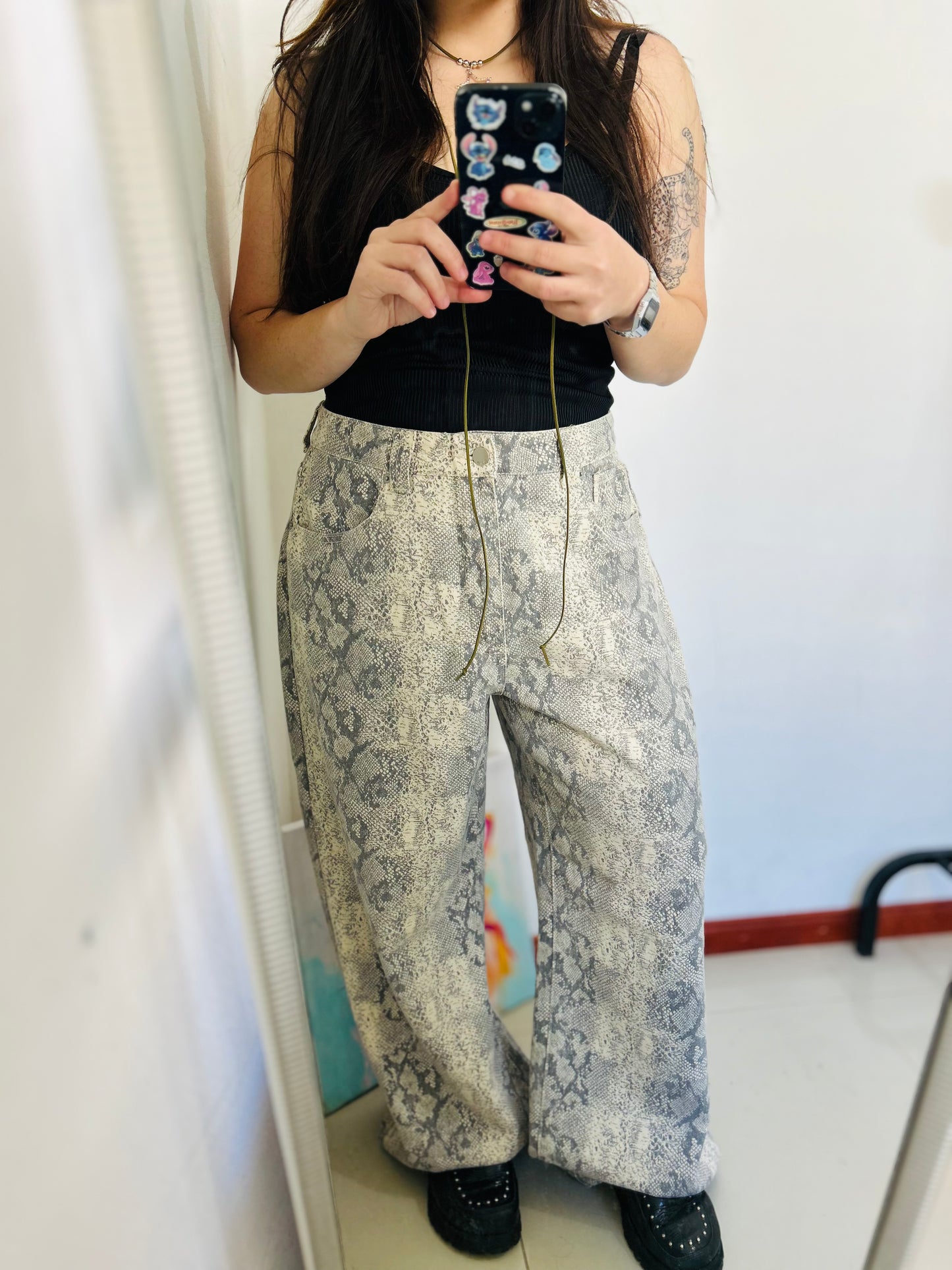 Jean snake Indian T42/44
