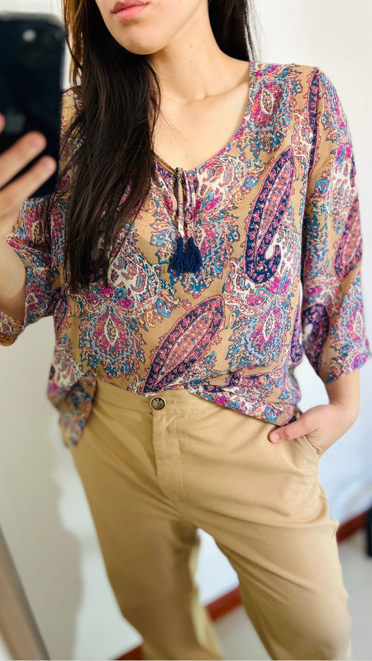 Blusa gasa LÍMITE TL