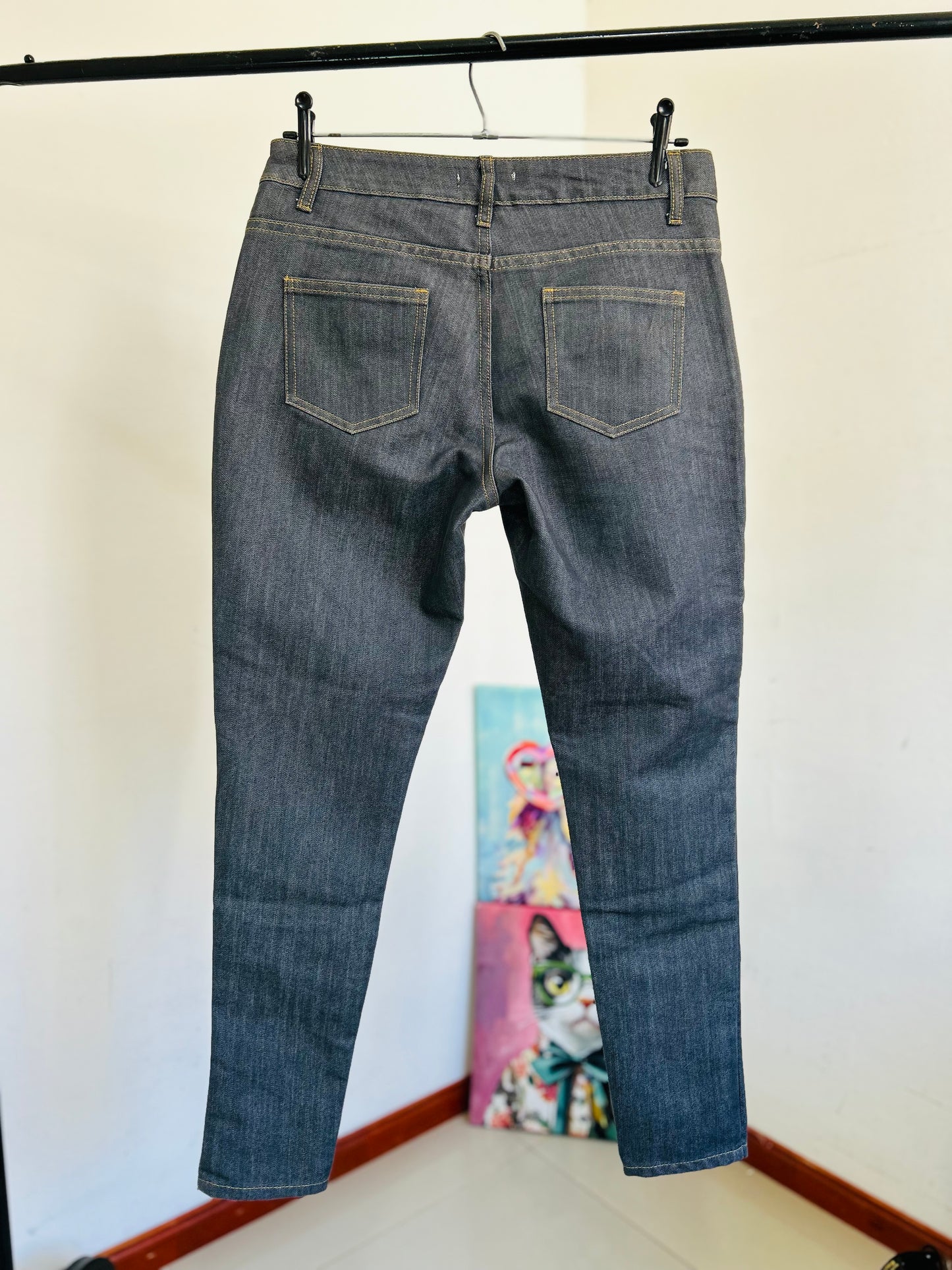 Jean skinny Indian con etiqueta T38