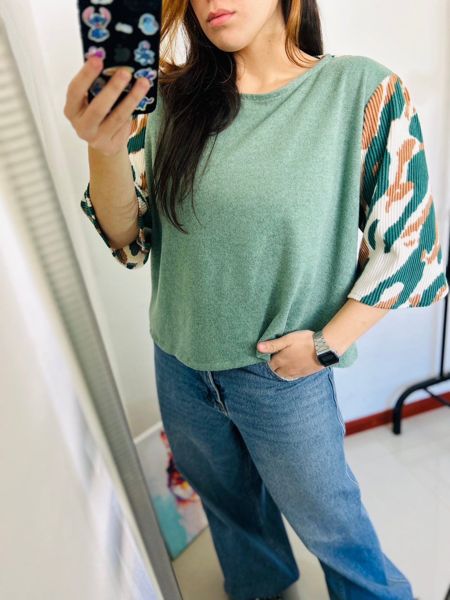 Blusa en lanilla TM