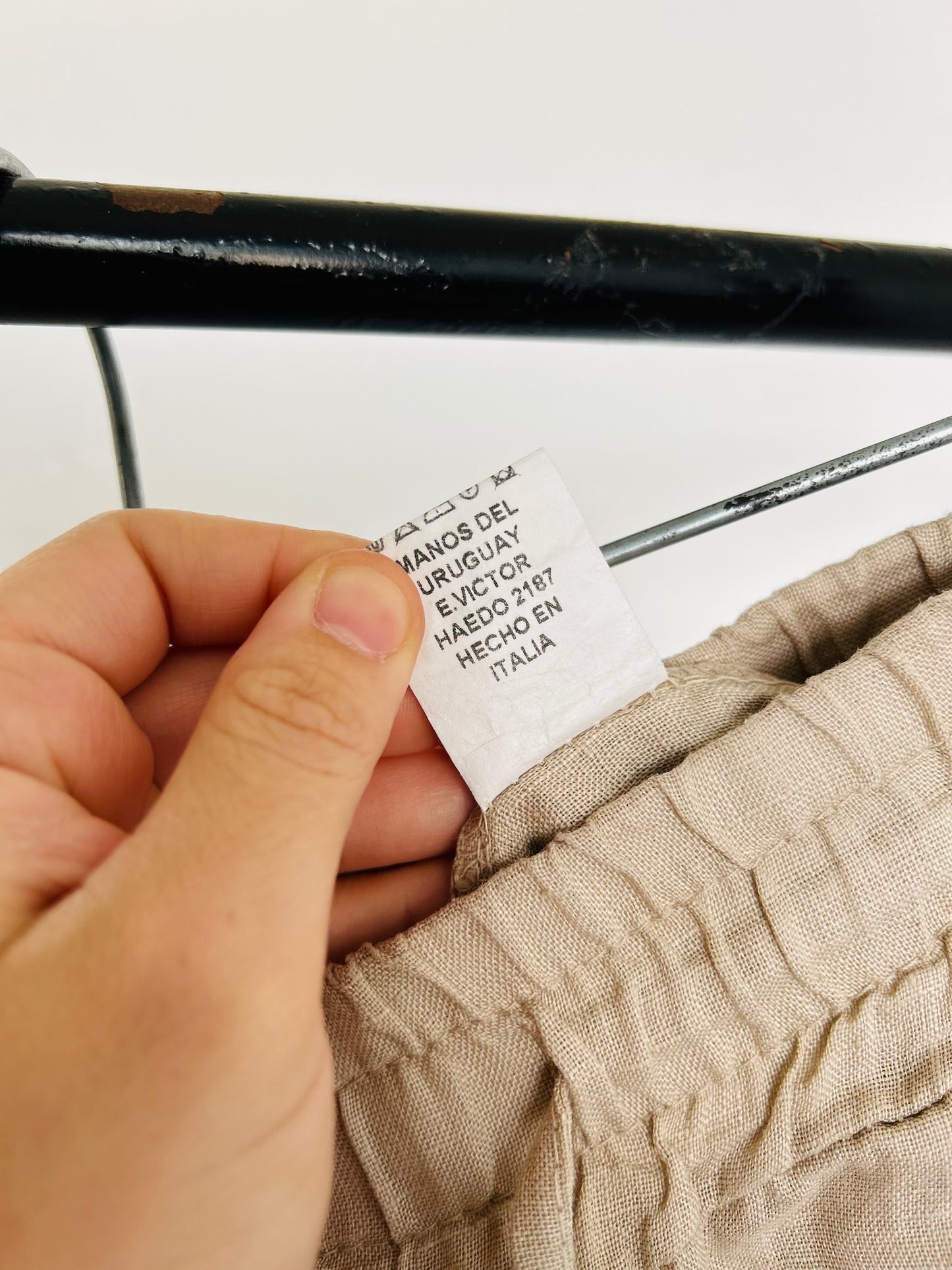 Pantalón 100% Lino MANOS DEL URUGUAY T36/38