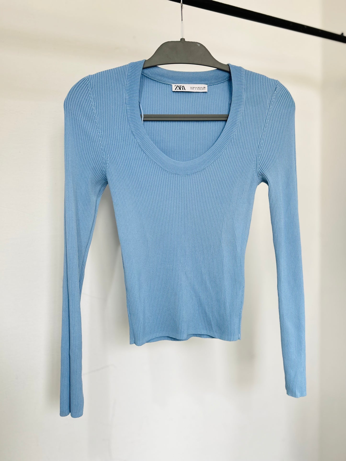Blusa Zara rib TS/M