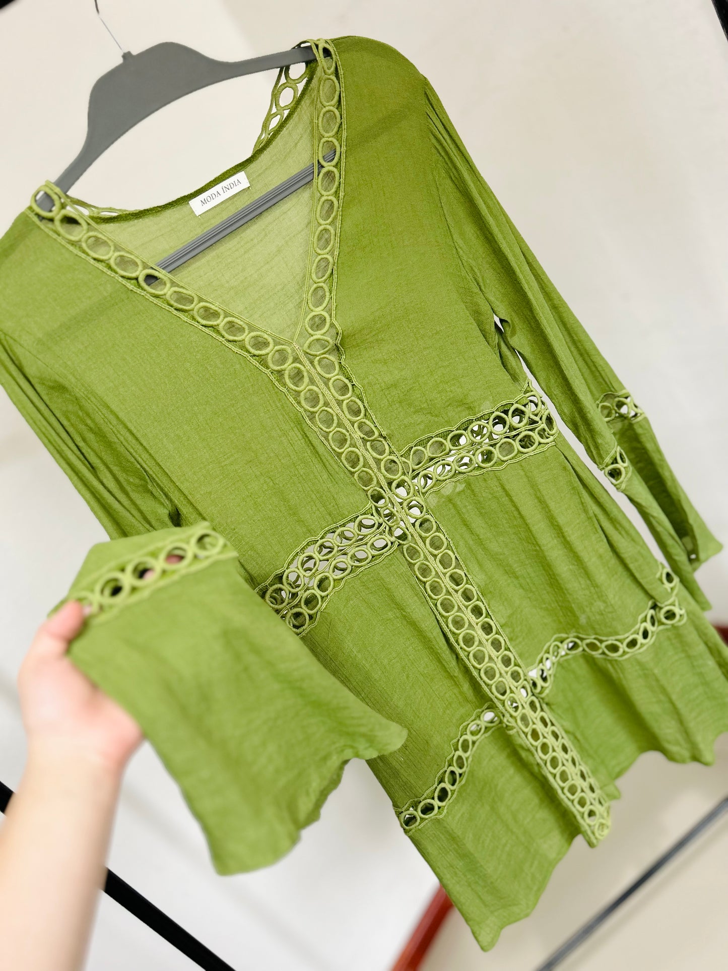 Vestido playero Made in India