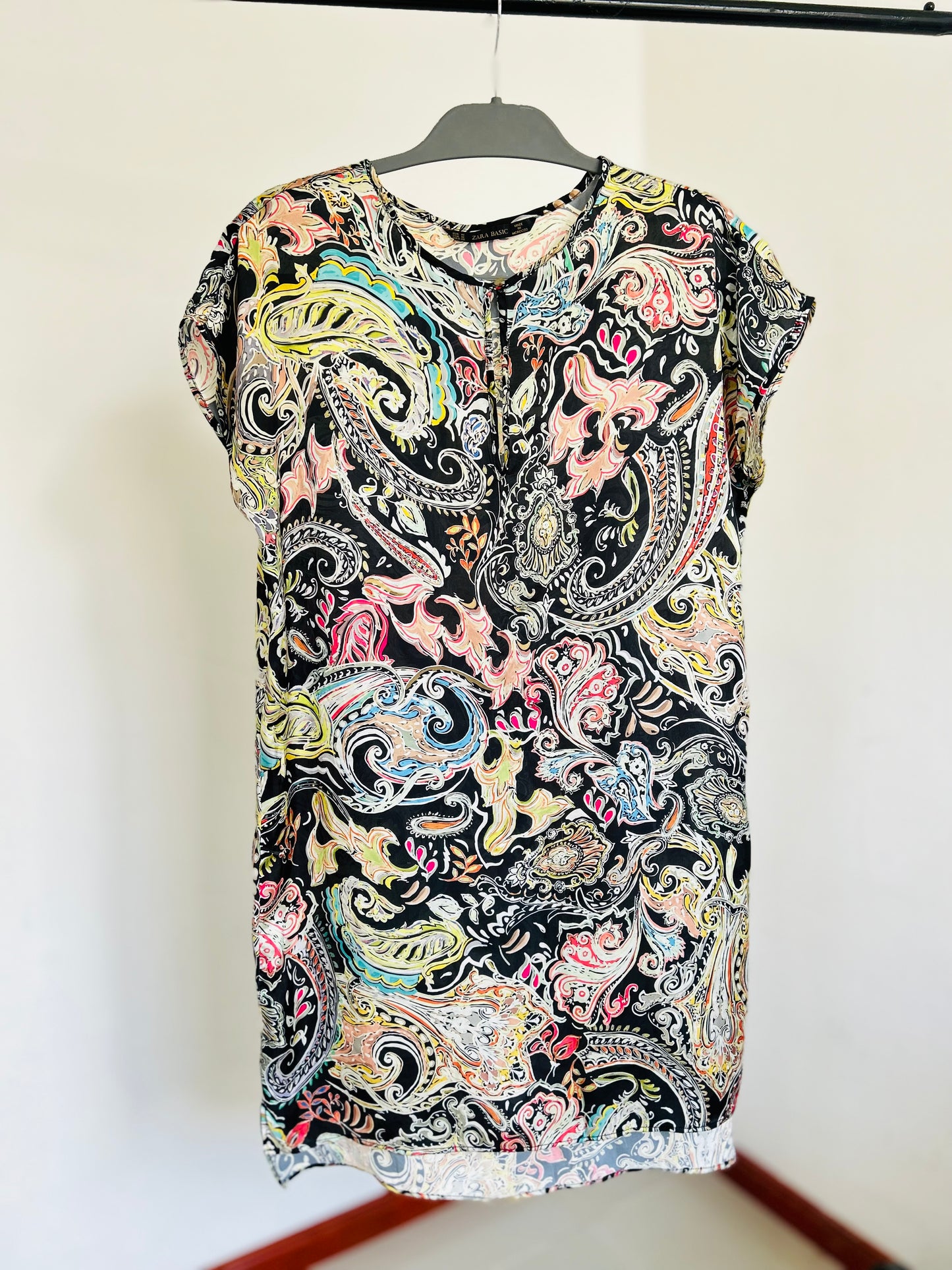 Vestido satinado ZARA TM