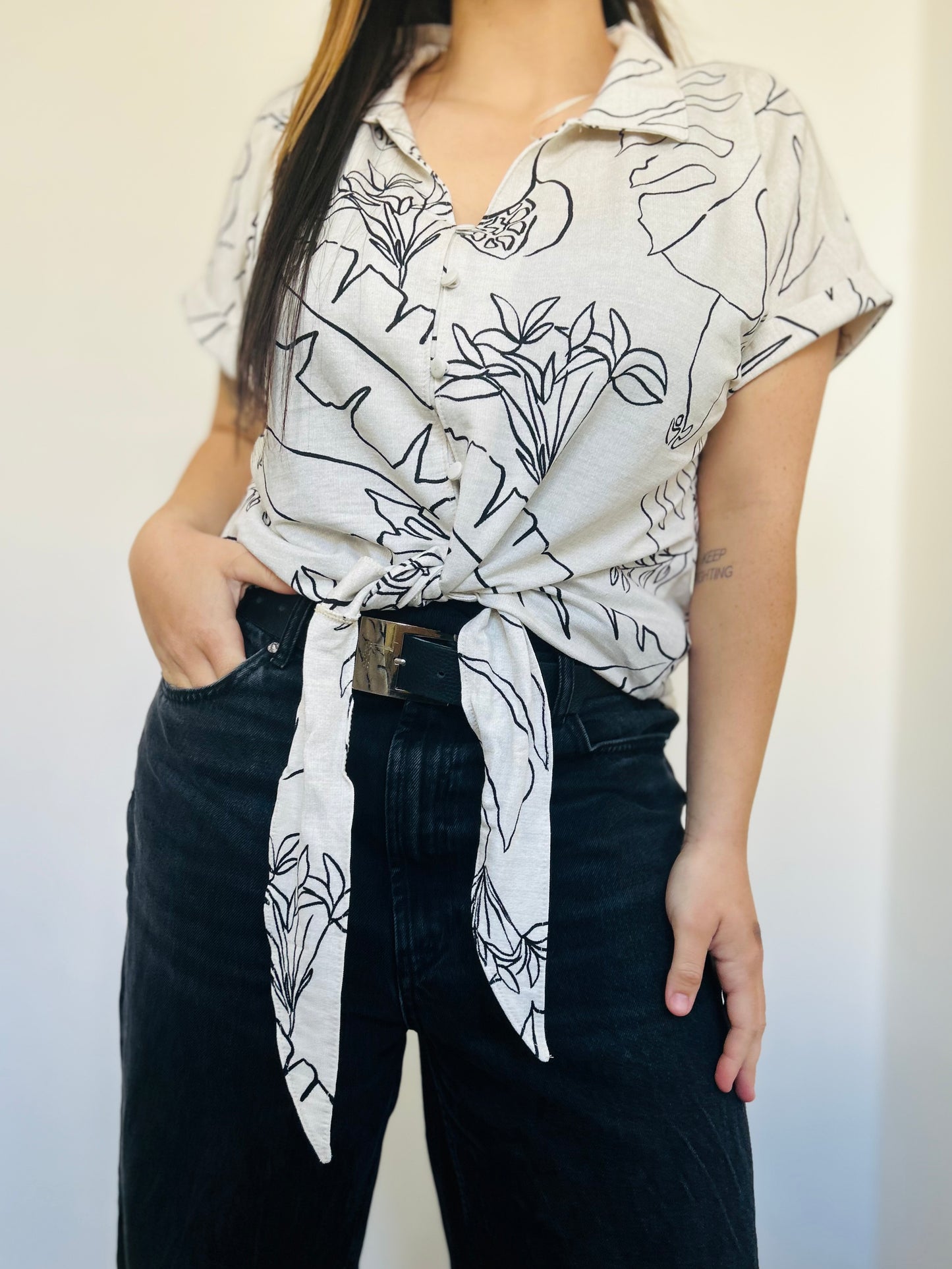 Blusa en viscosa MARFINNO TM/L