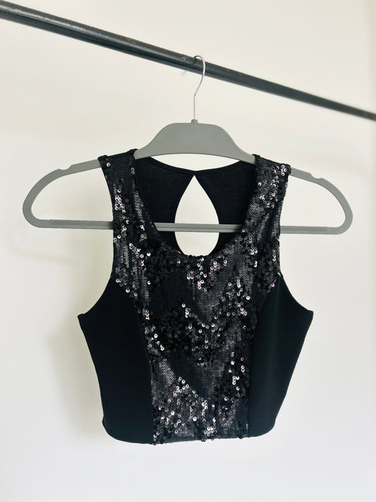 Top TOQUE lentejuelas TS