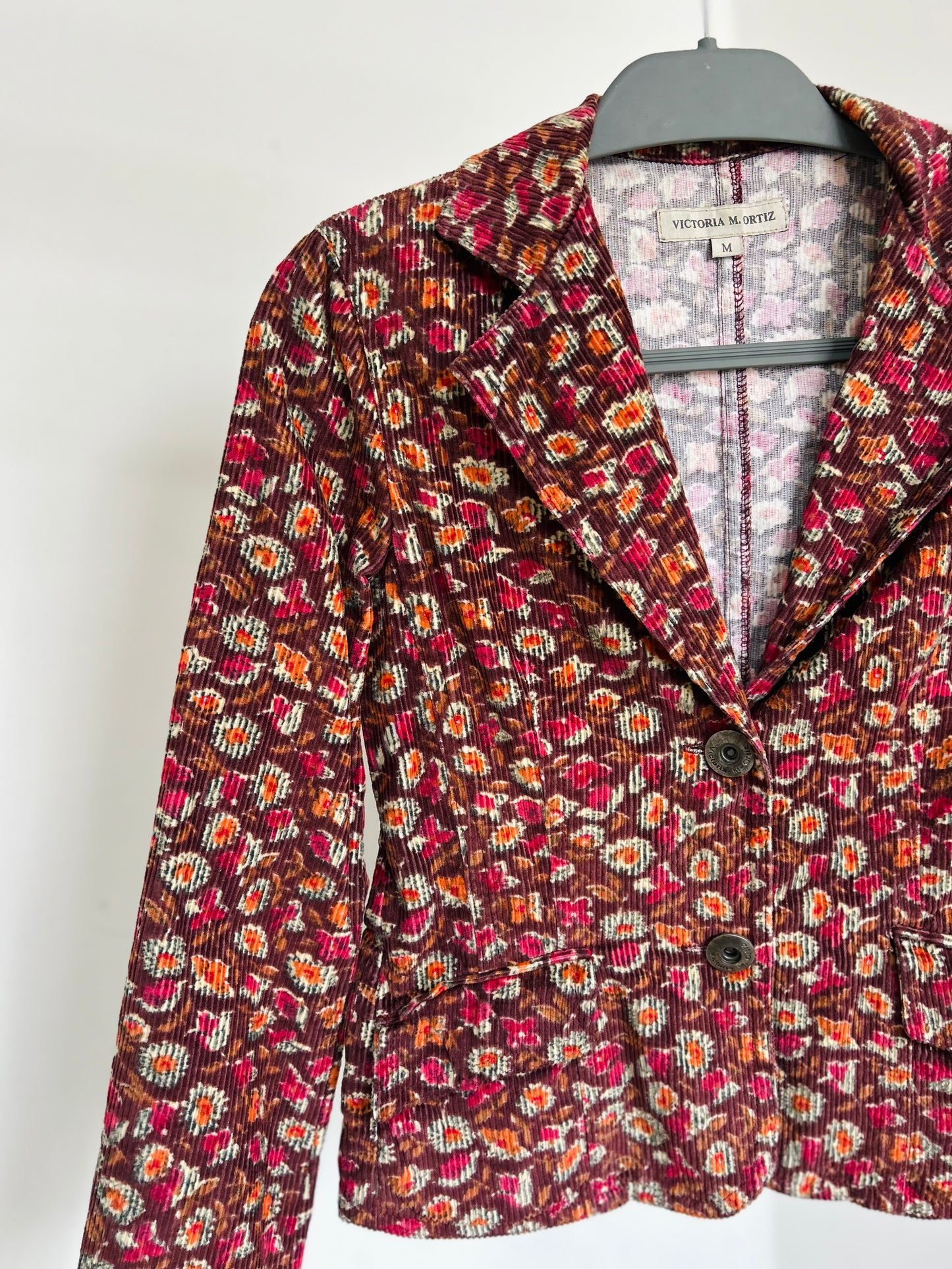 Campera pana Victoria Ortiz TS