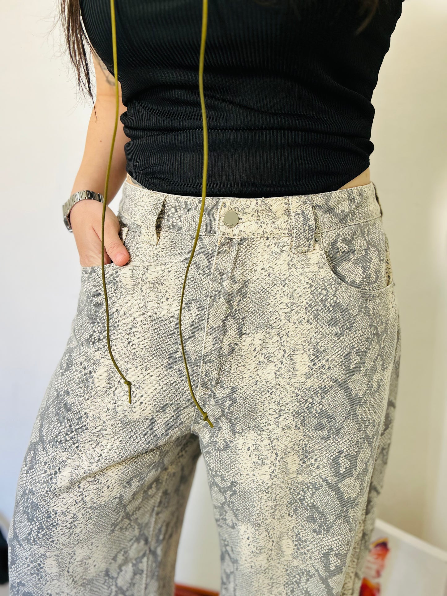 Jean snake Indian T42/44