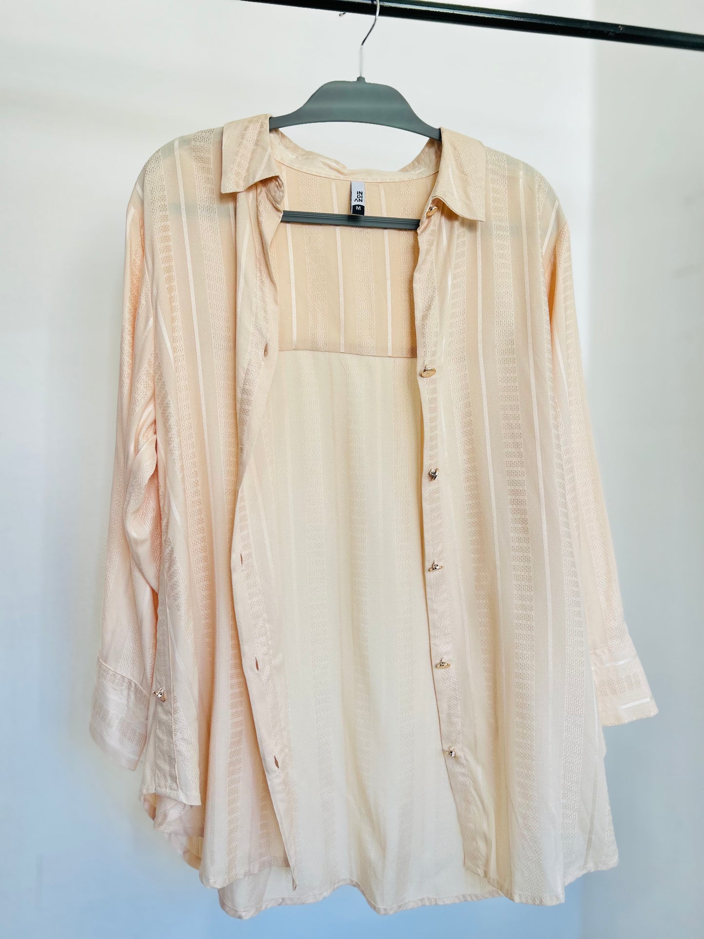 Camisa larga oversize TM/L