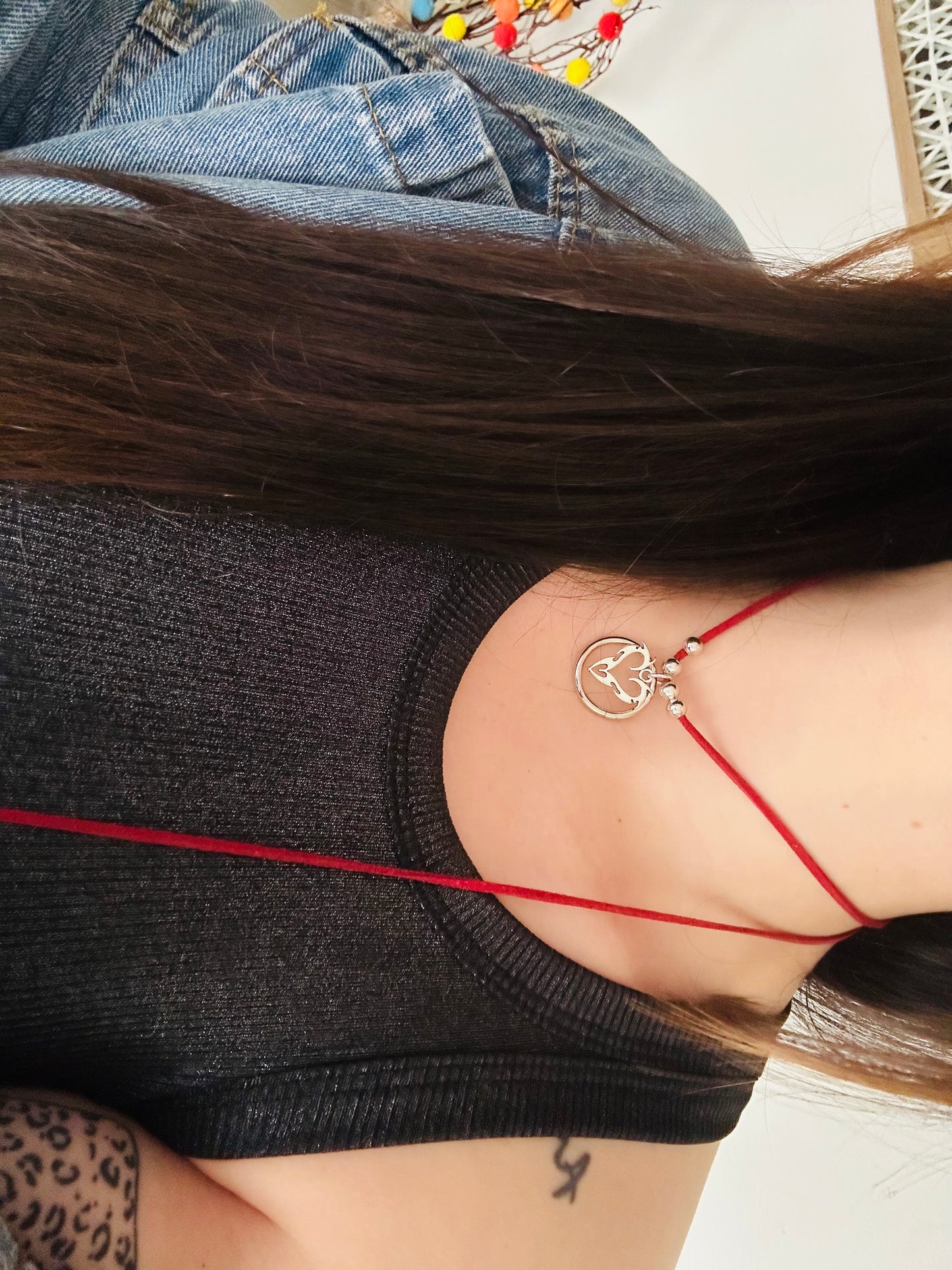 Choker tiento + dije 💗🏹🪄new