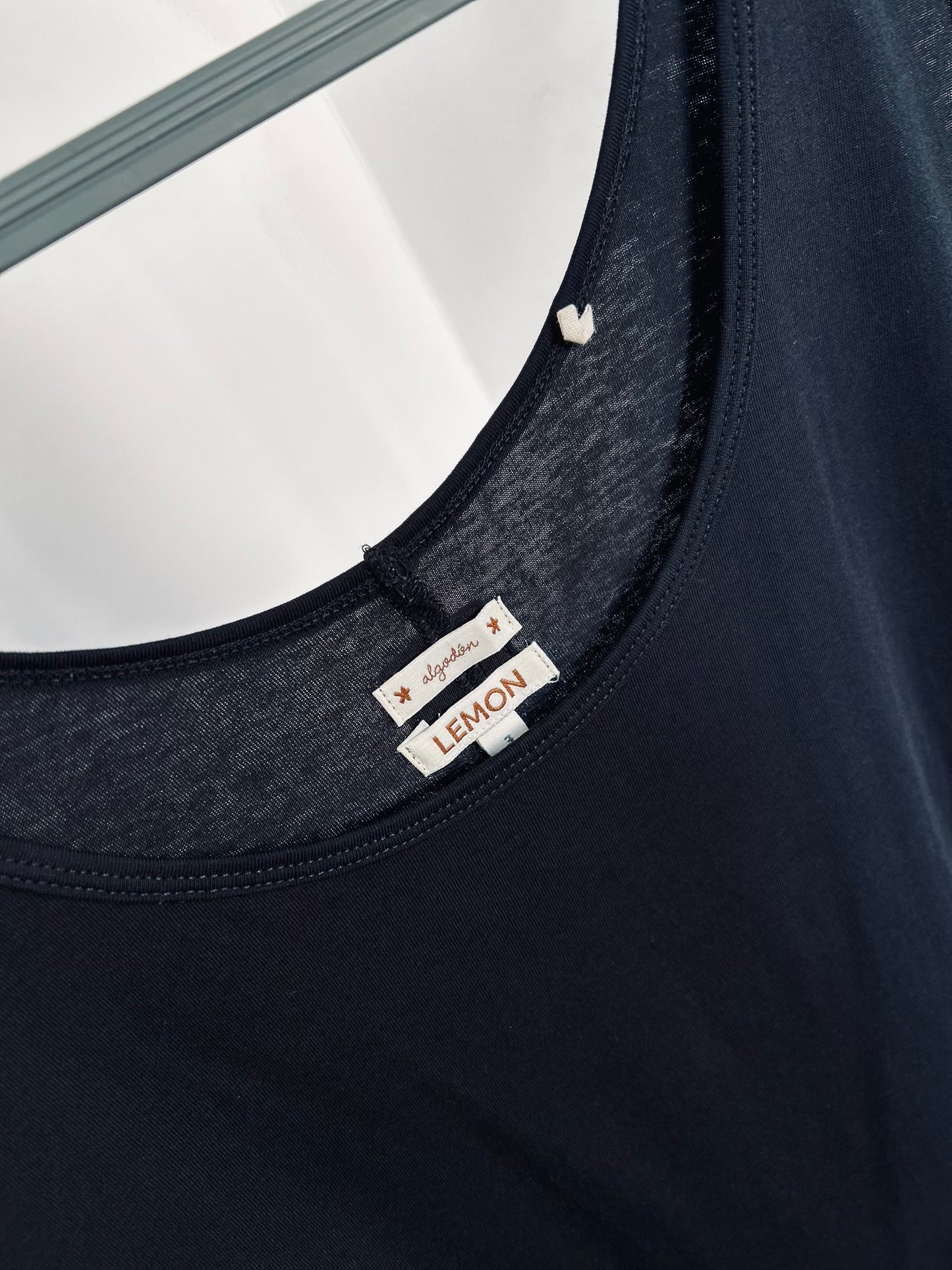 Musculosa Lemon 100% algodón peinado TM