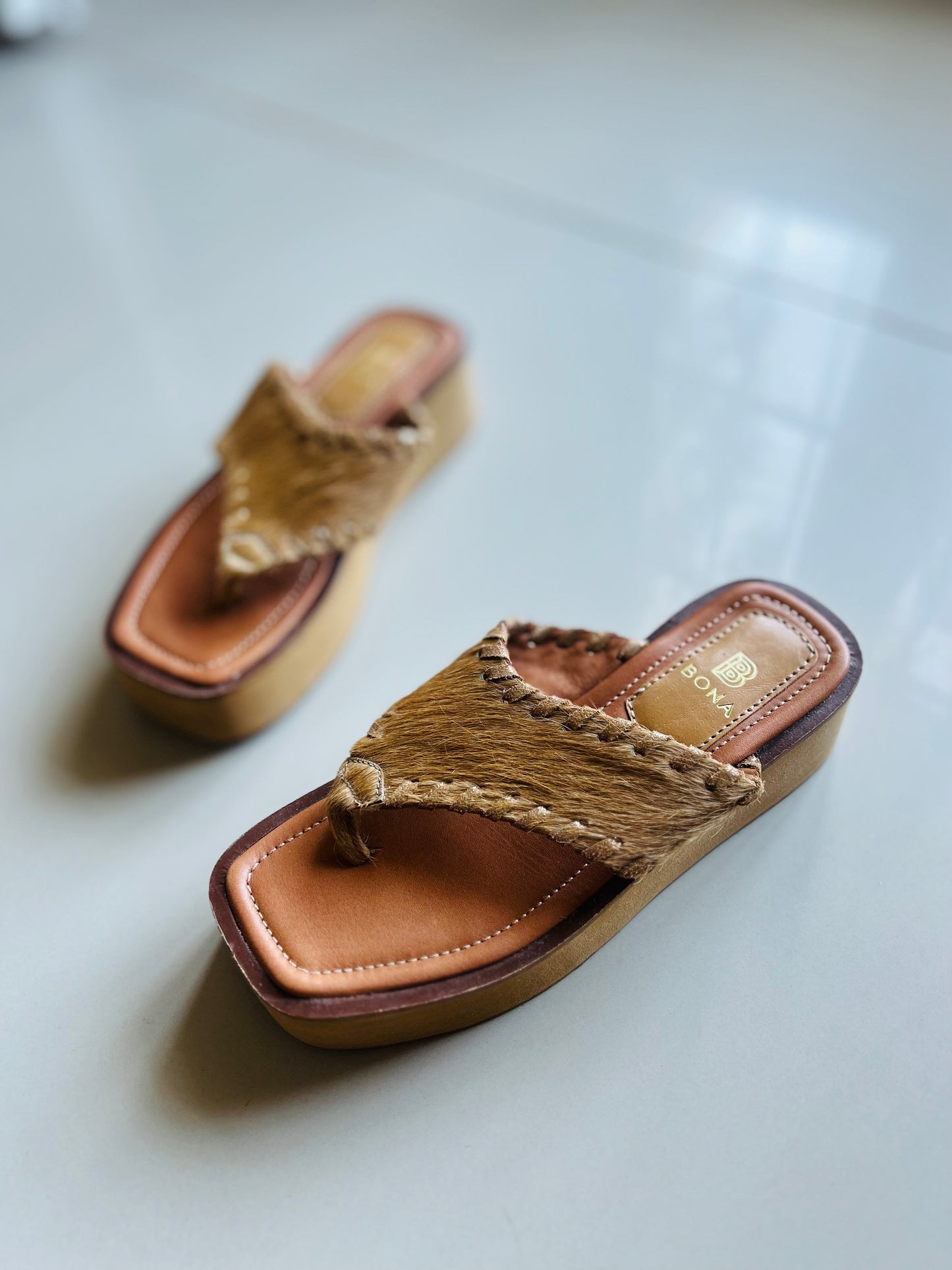 Sandalias BONA cuero / New / T36(22,5/23cm)