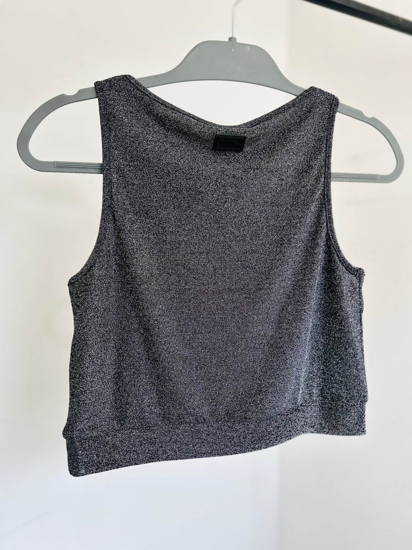 Top lurex Daniel Cassin con etiqueta TS/M