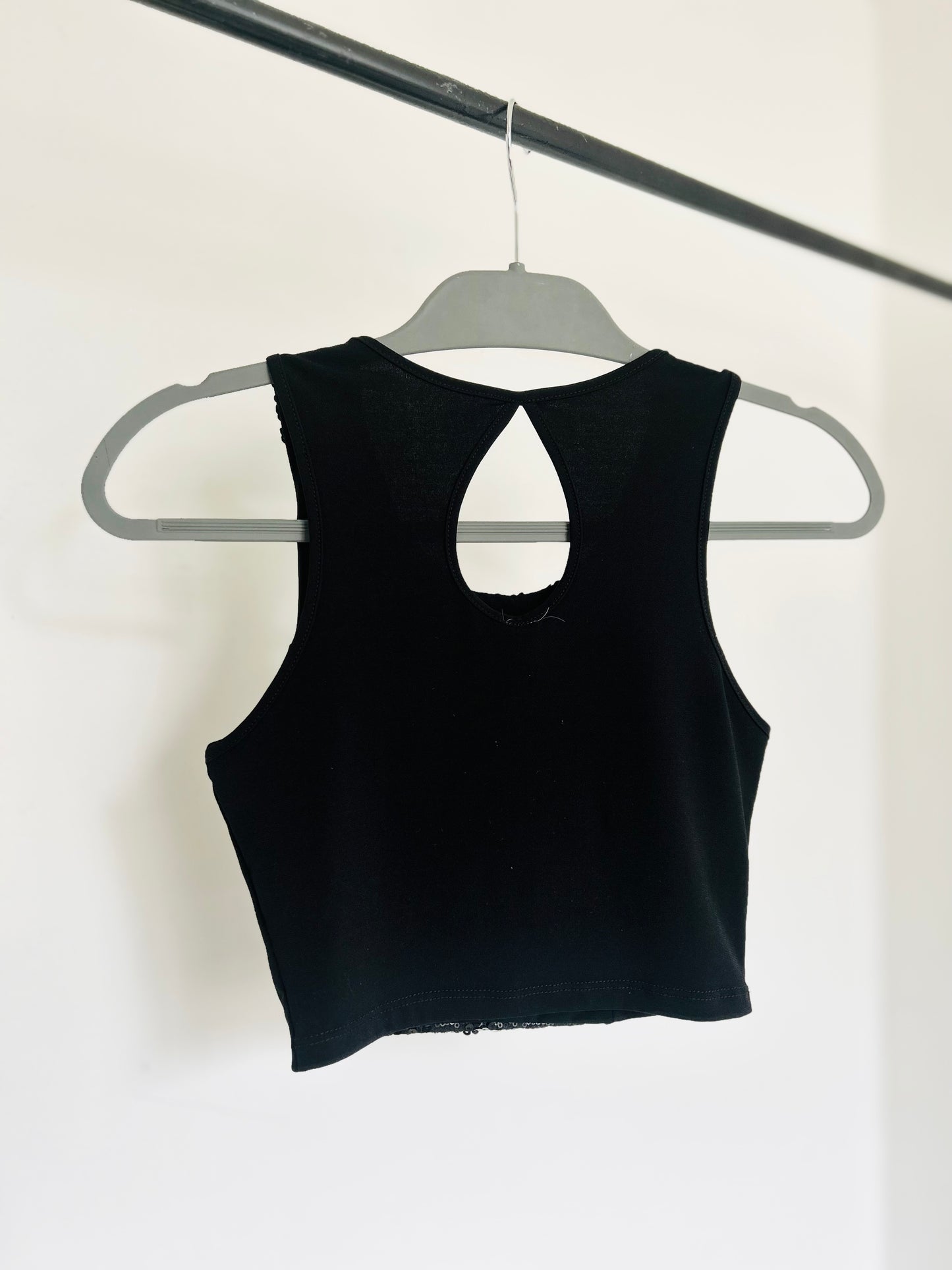 Top TOQUE lentejuelas TS