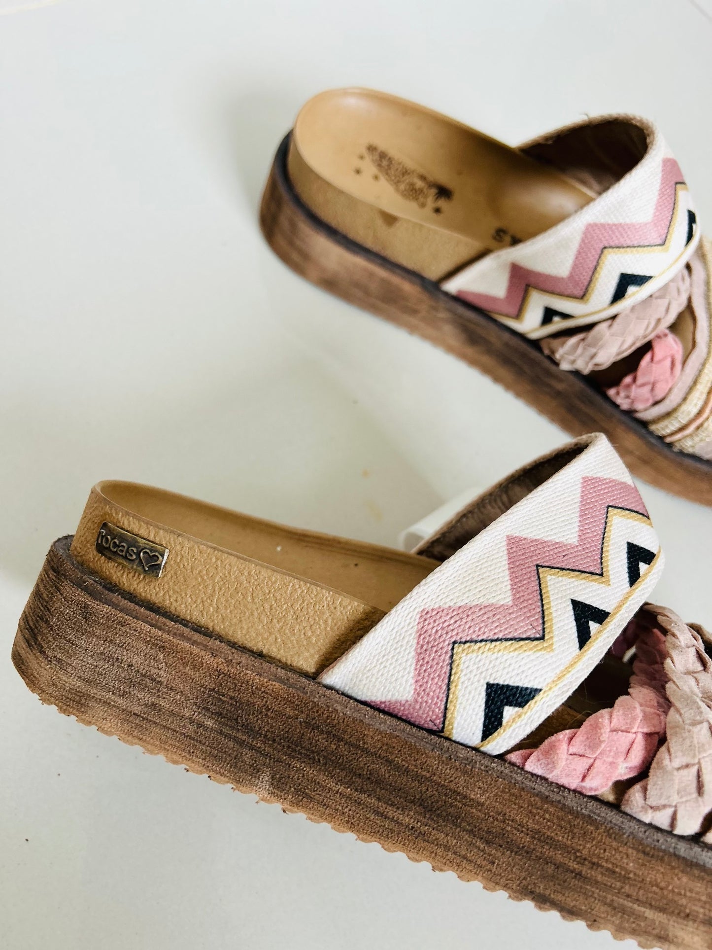 Sandalias ROCA cuero T39(25cm)