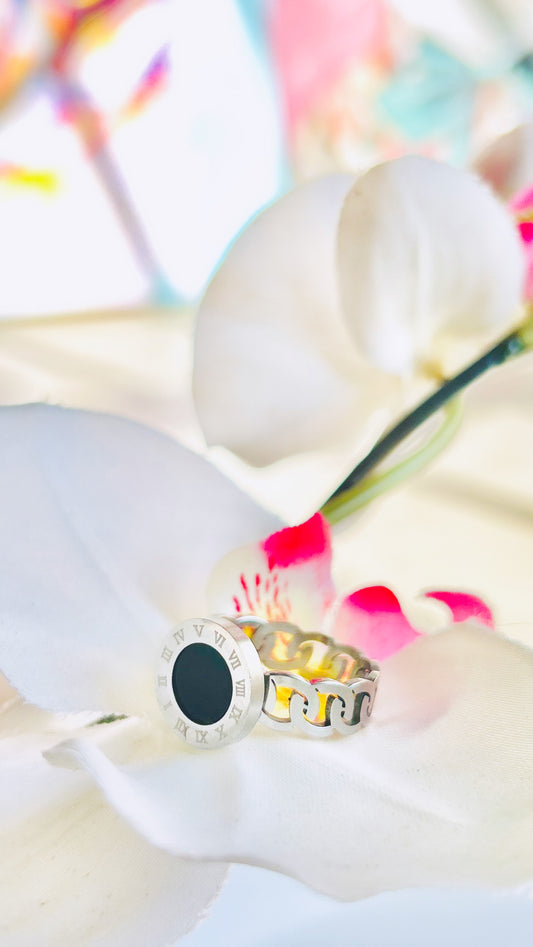 Anillo en acero quirúrgico (talla 18) NEW