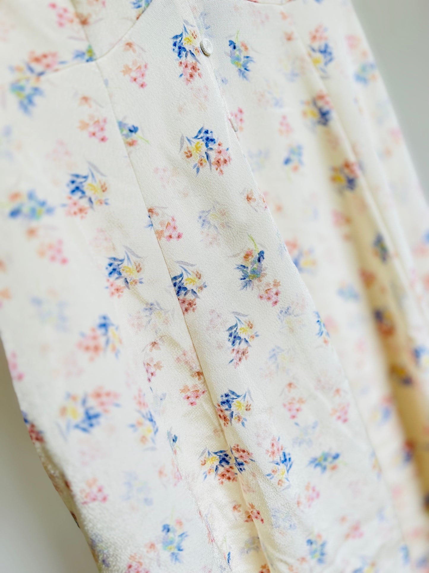 Vestido midi estampado con etiqueta NEW TS/SM