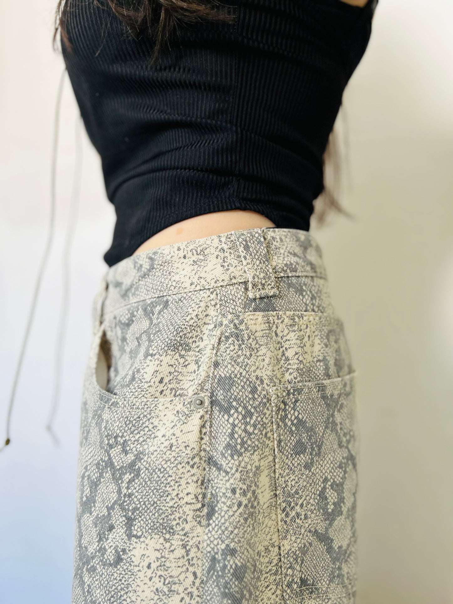 Jean snake Indian T42/44