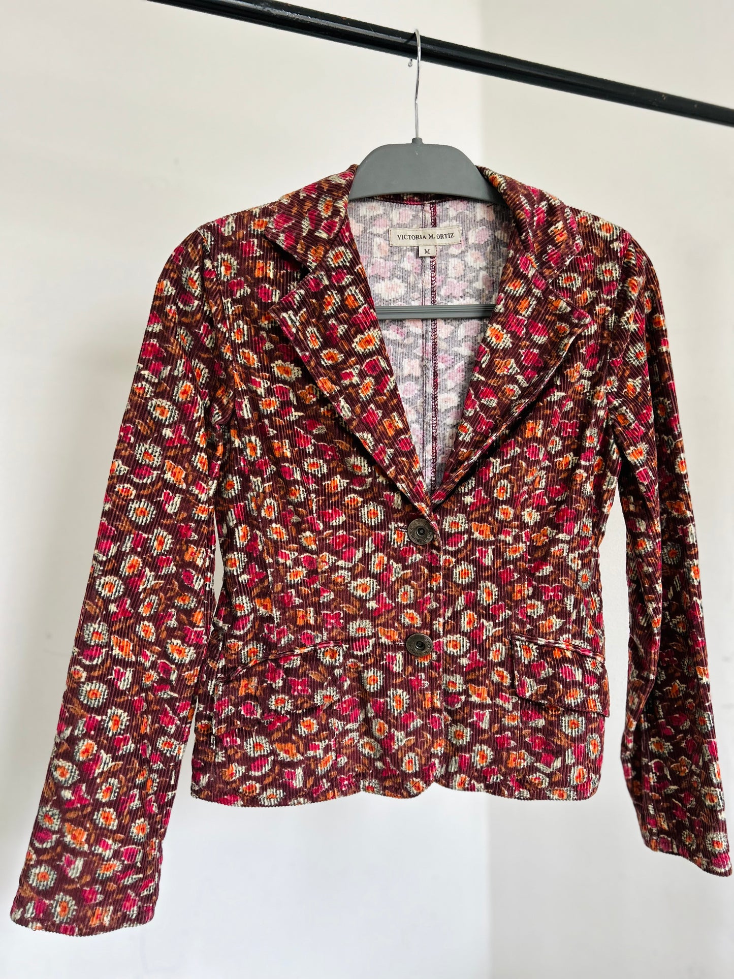 Campera pana Victoria Ortiz TS