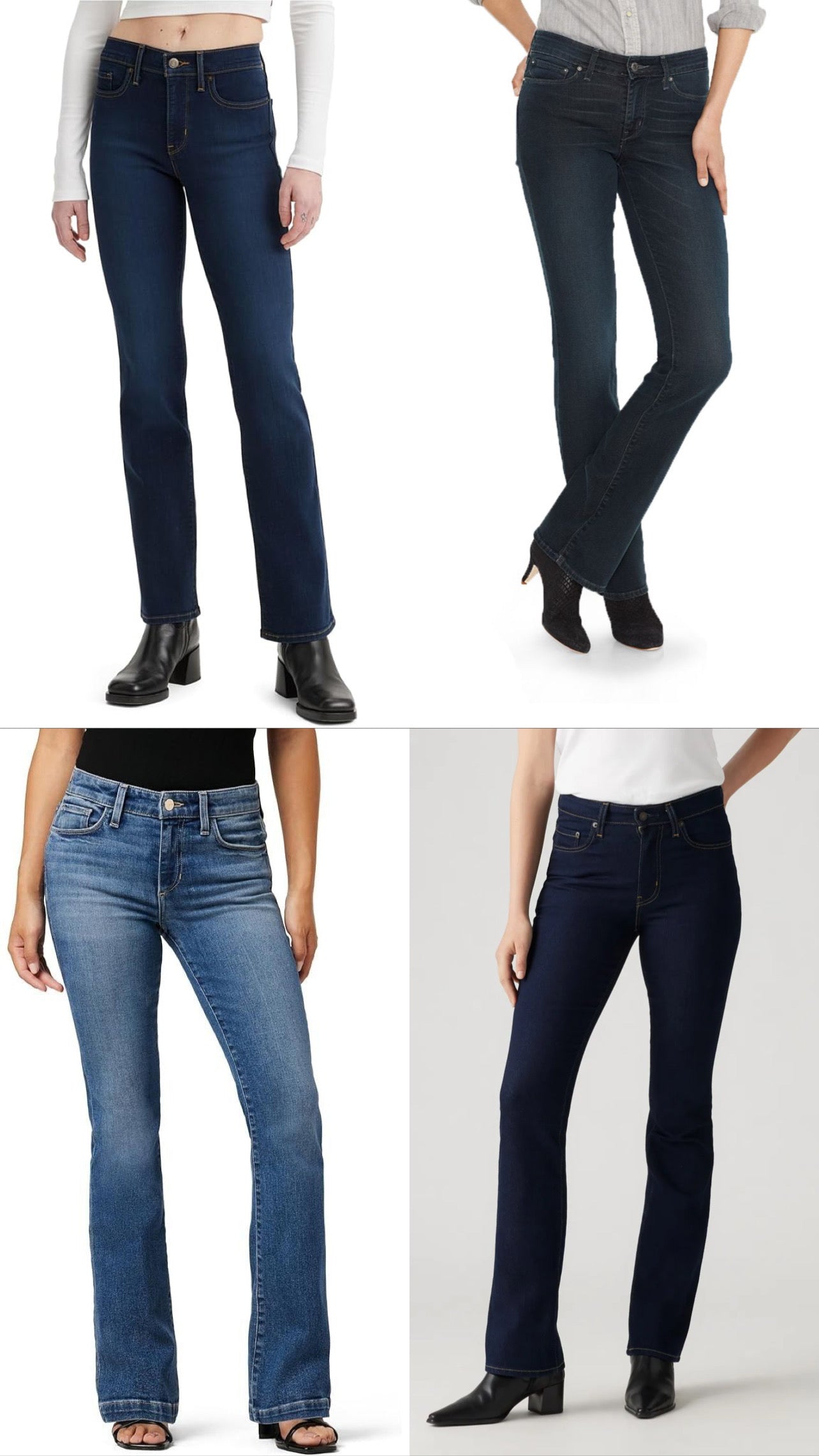 Jean Levis bootcut skinny T38