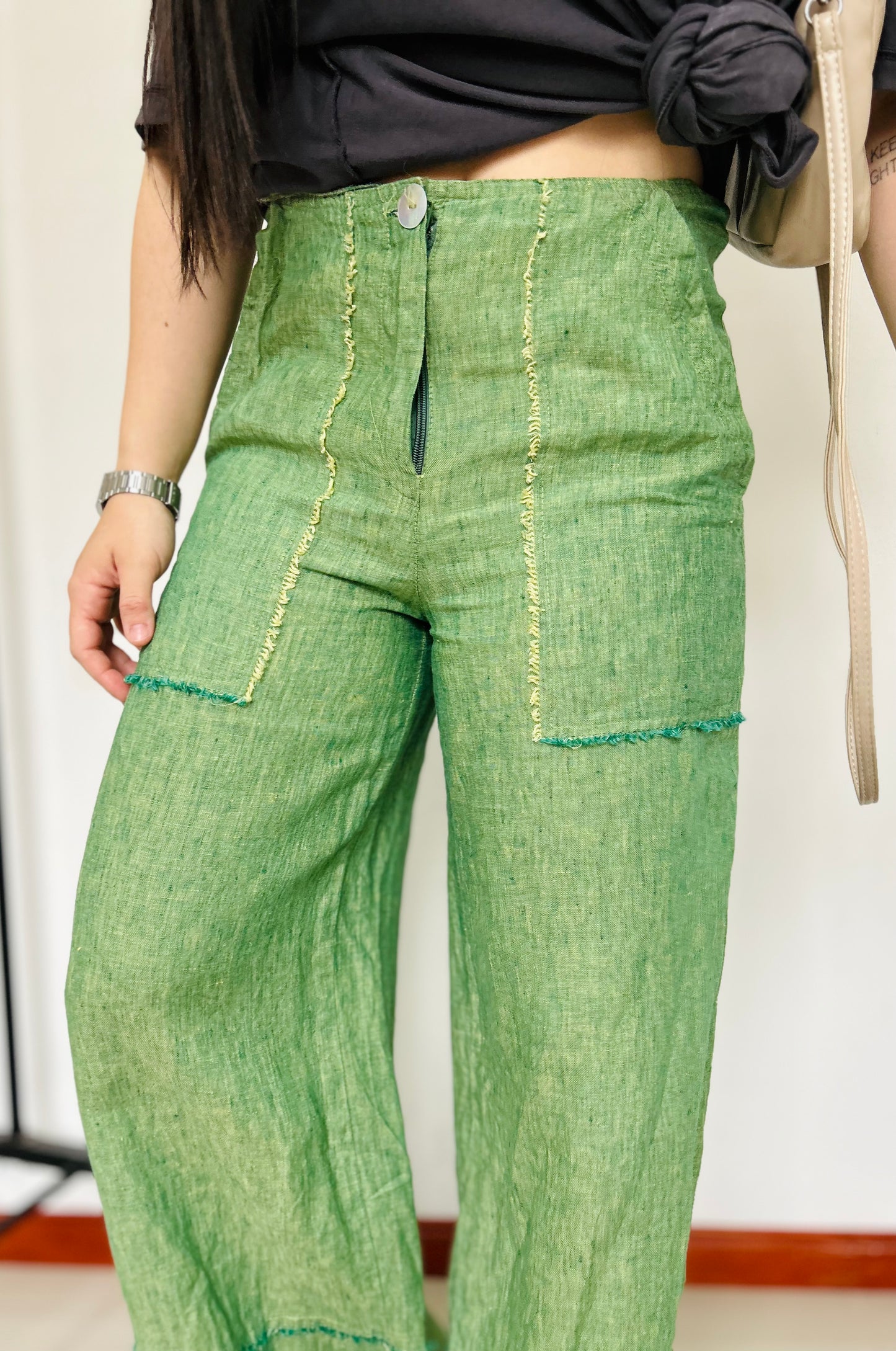 Pantalón 100% Lino Panthai TM