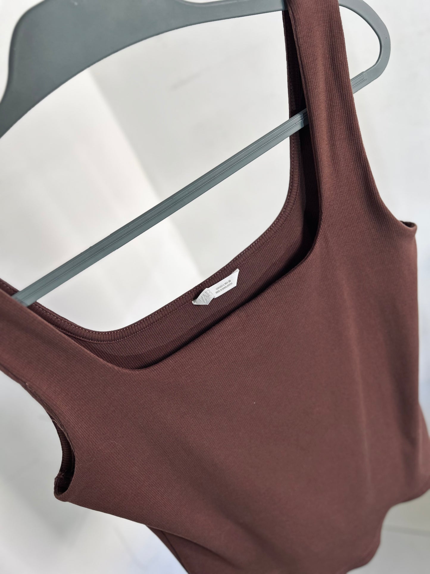 Musculosa rib Zara TL