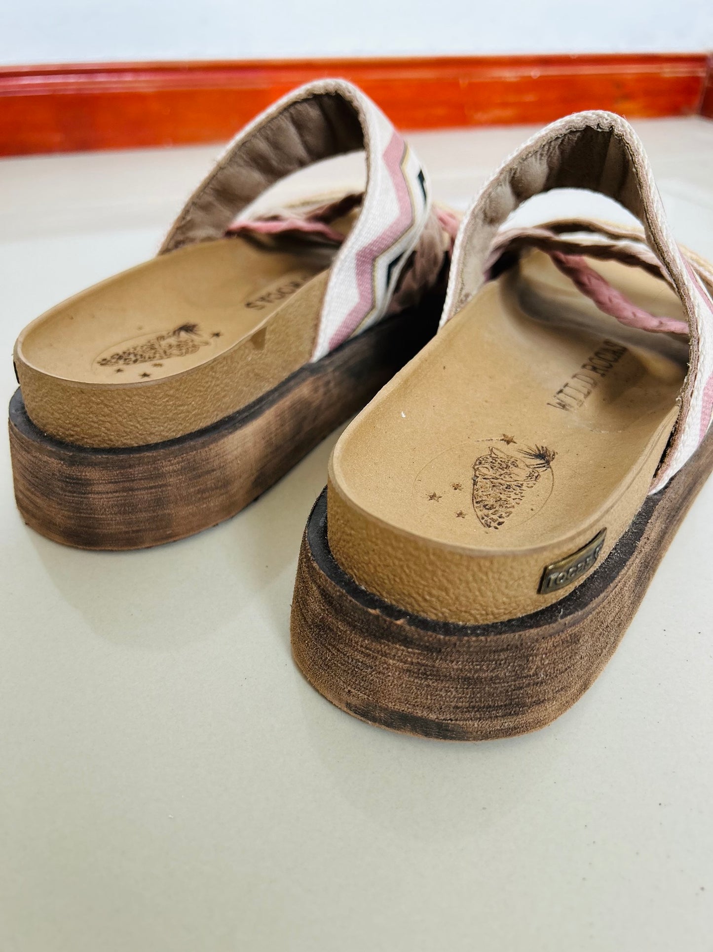 Sandalias ROCA cuero T39(25cm)